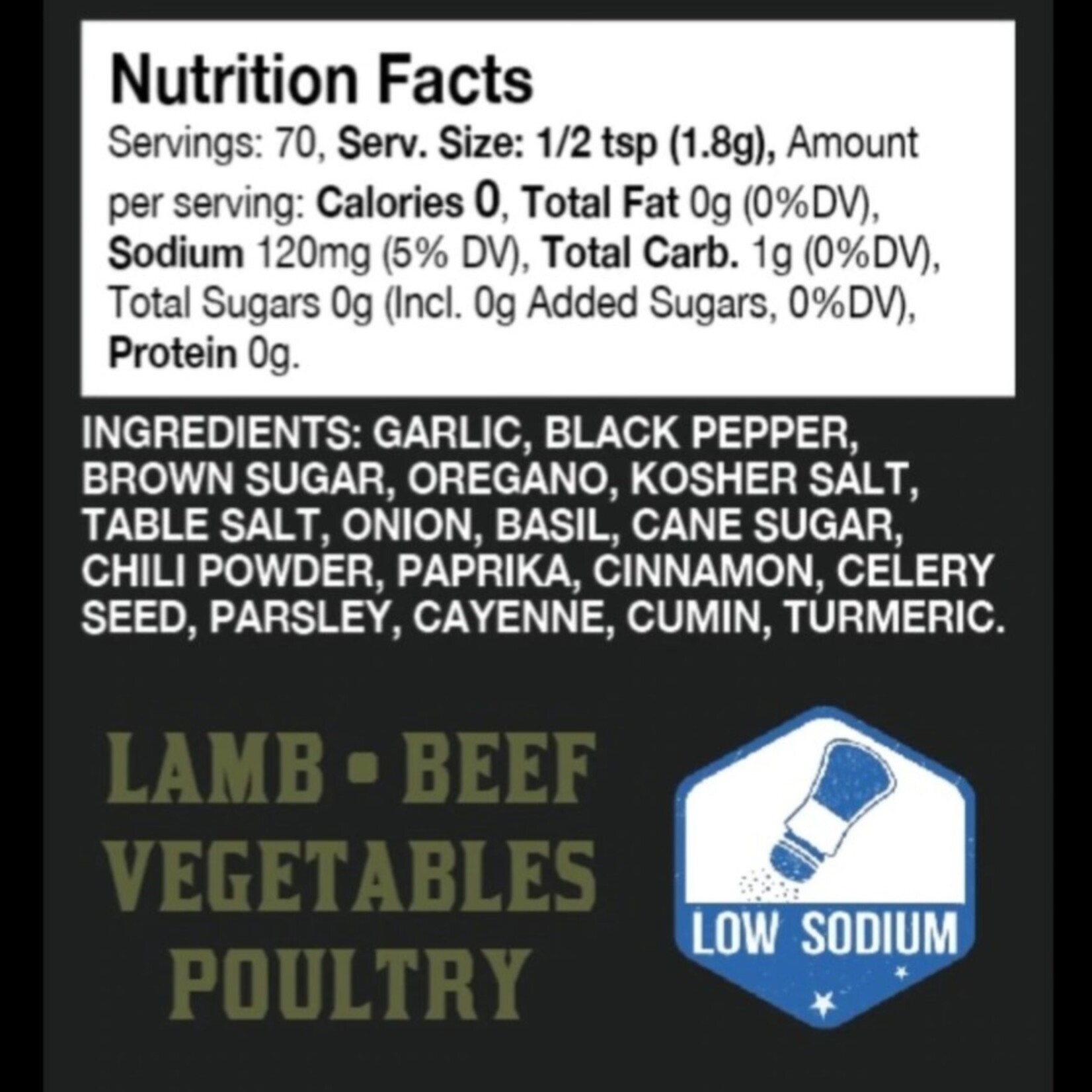 JB's Gourmet Spice Blends JB's Prairie Dust All Purpose Dry Rub 9oz