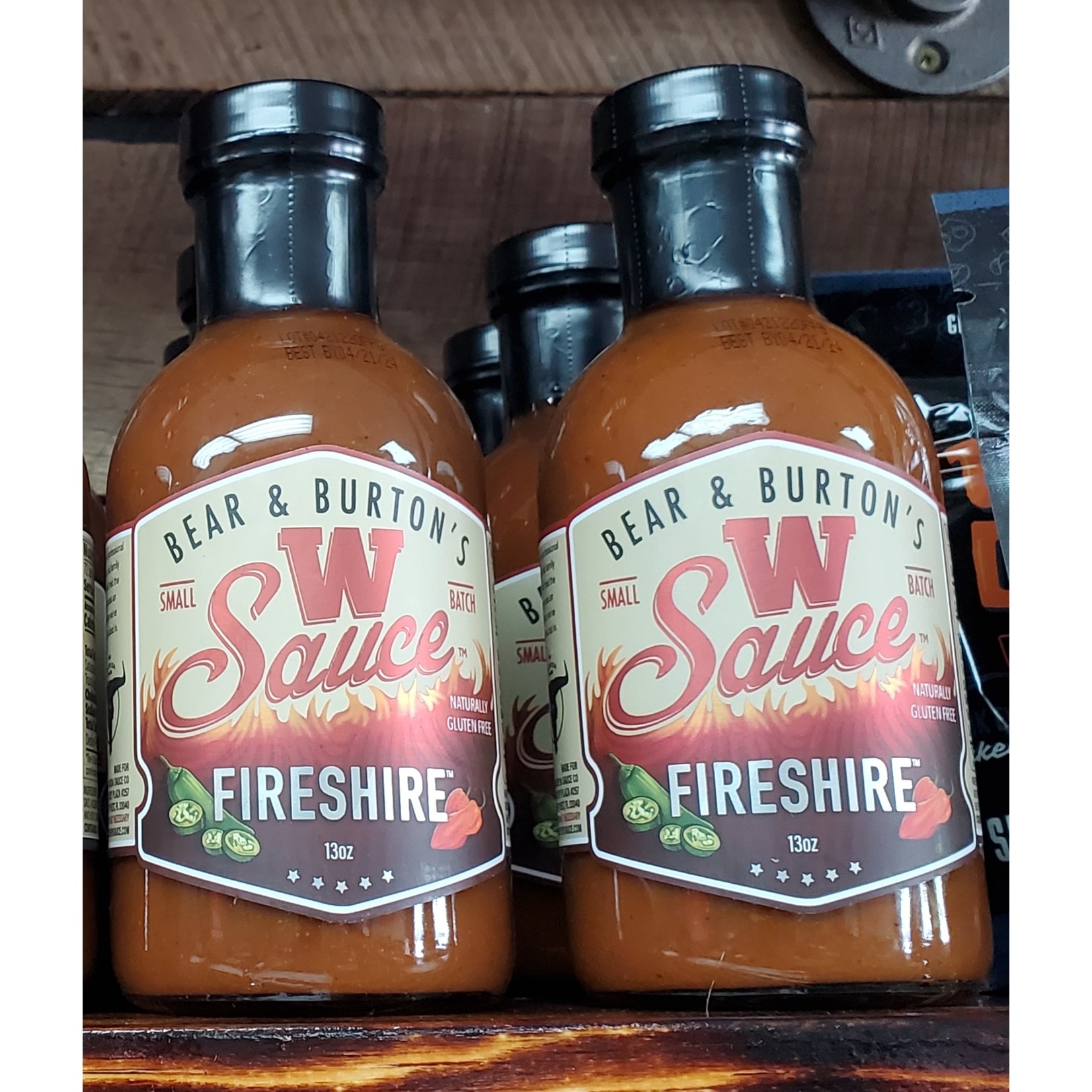 Bear & Burton's Bear & Burton's W Sauce Fireshire Sauce 13oz