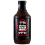 Burnt Finger BBQ Burnt Finger Spicy KC Sauce 19.2oz.