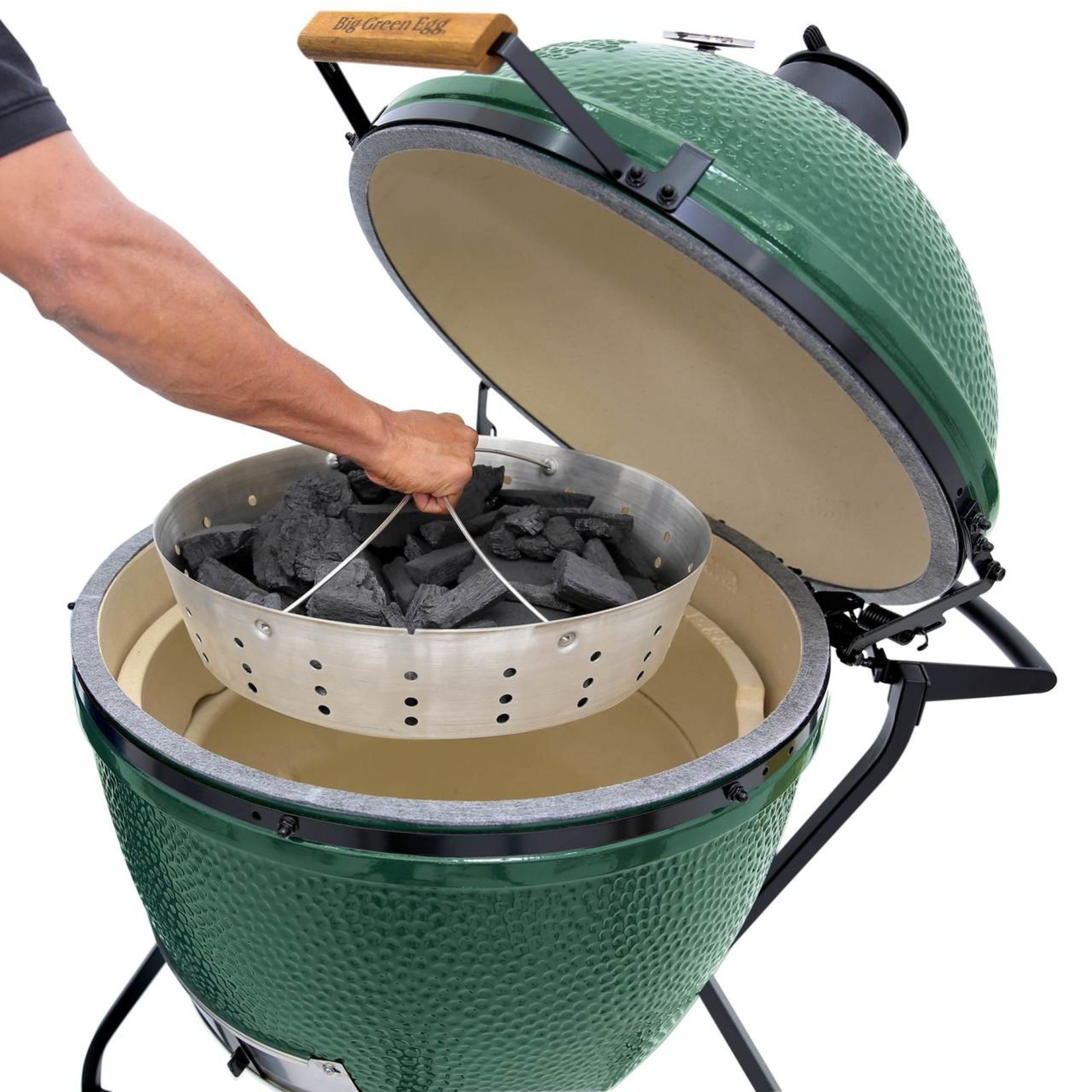 Big Green Egg BGE Stainless Steel Fire Bowl - 2XL