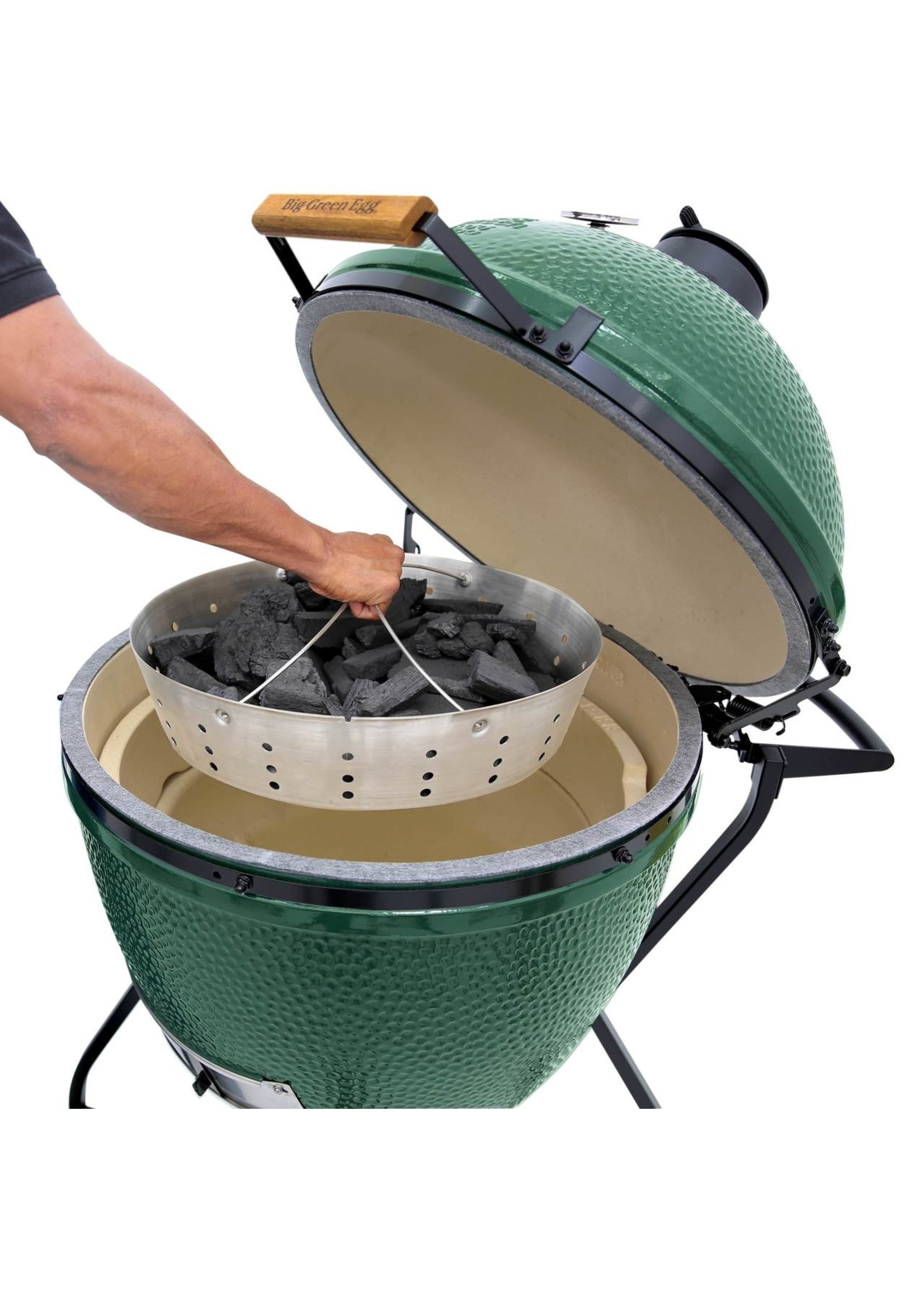 Big Green Egg BGE Stainless Steel Fire Bowl - 2XL