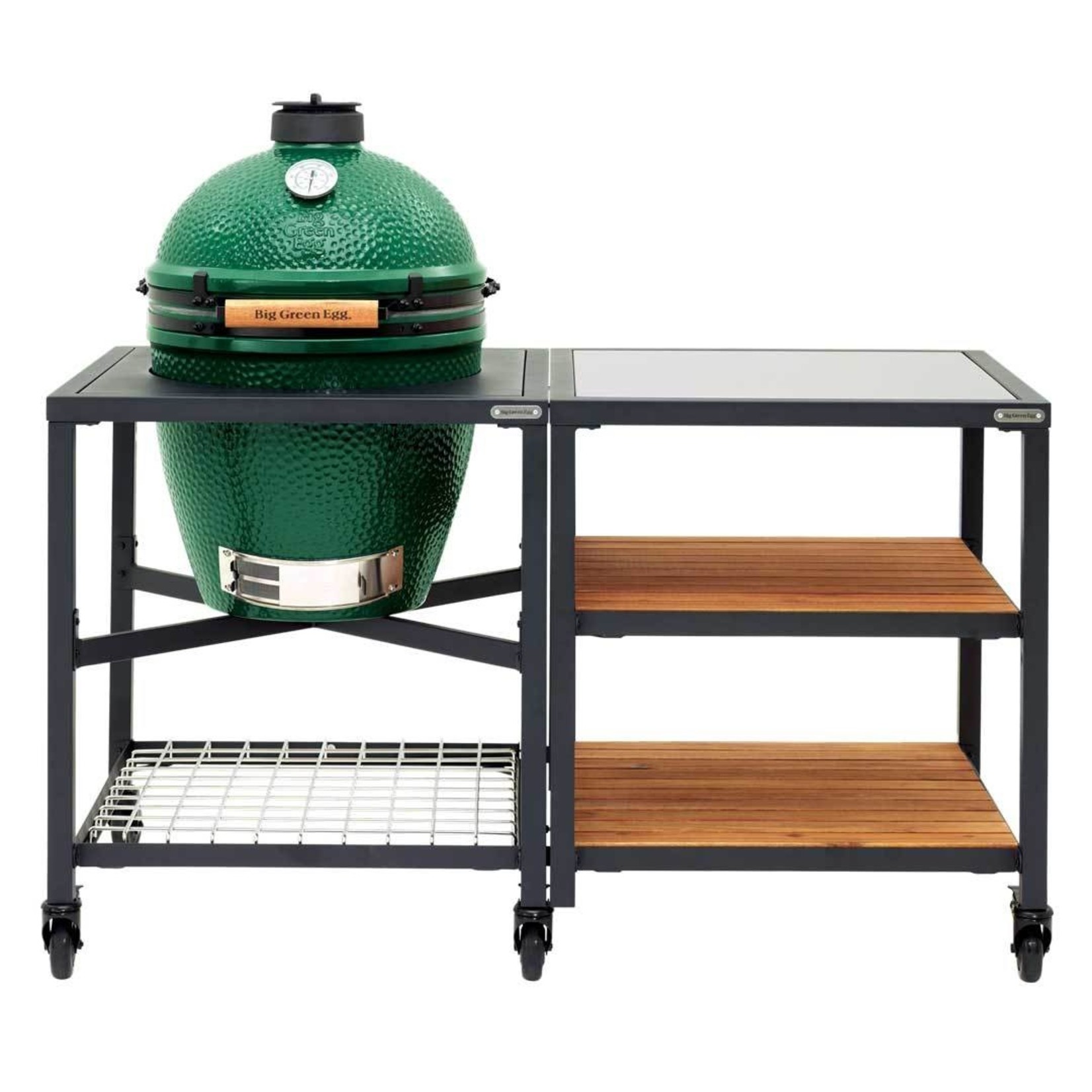 Big Green Egg BGE Modular Nest Expansion Frame Package - Acacia