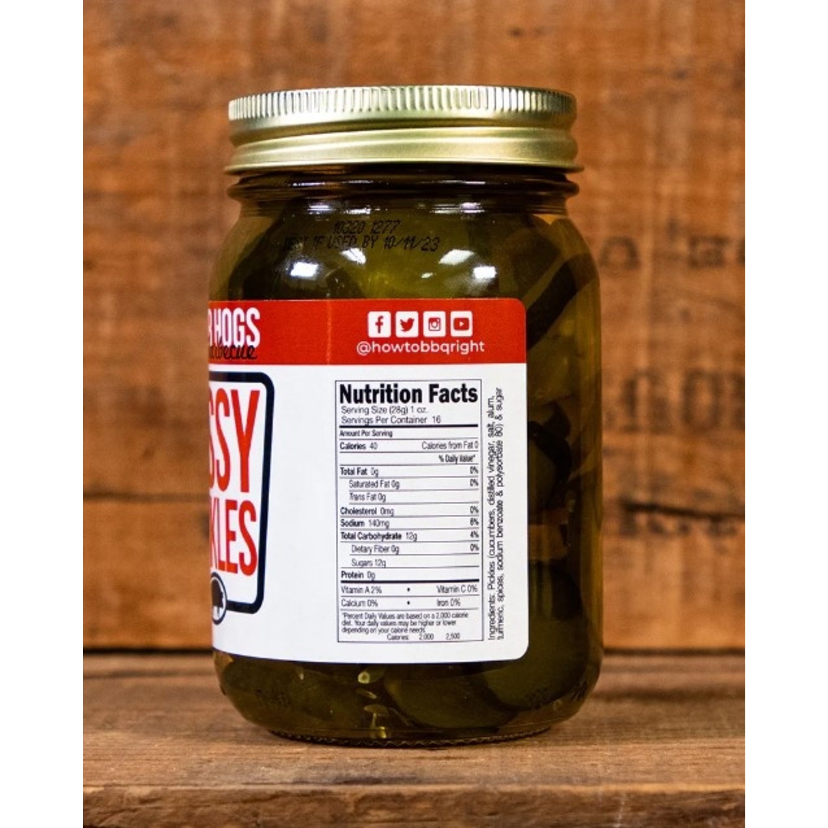 Killer Hogs Barbecue Killer Hogs Sissy Pickles
