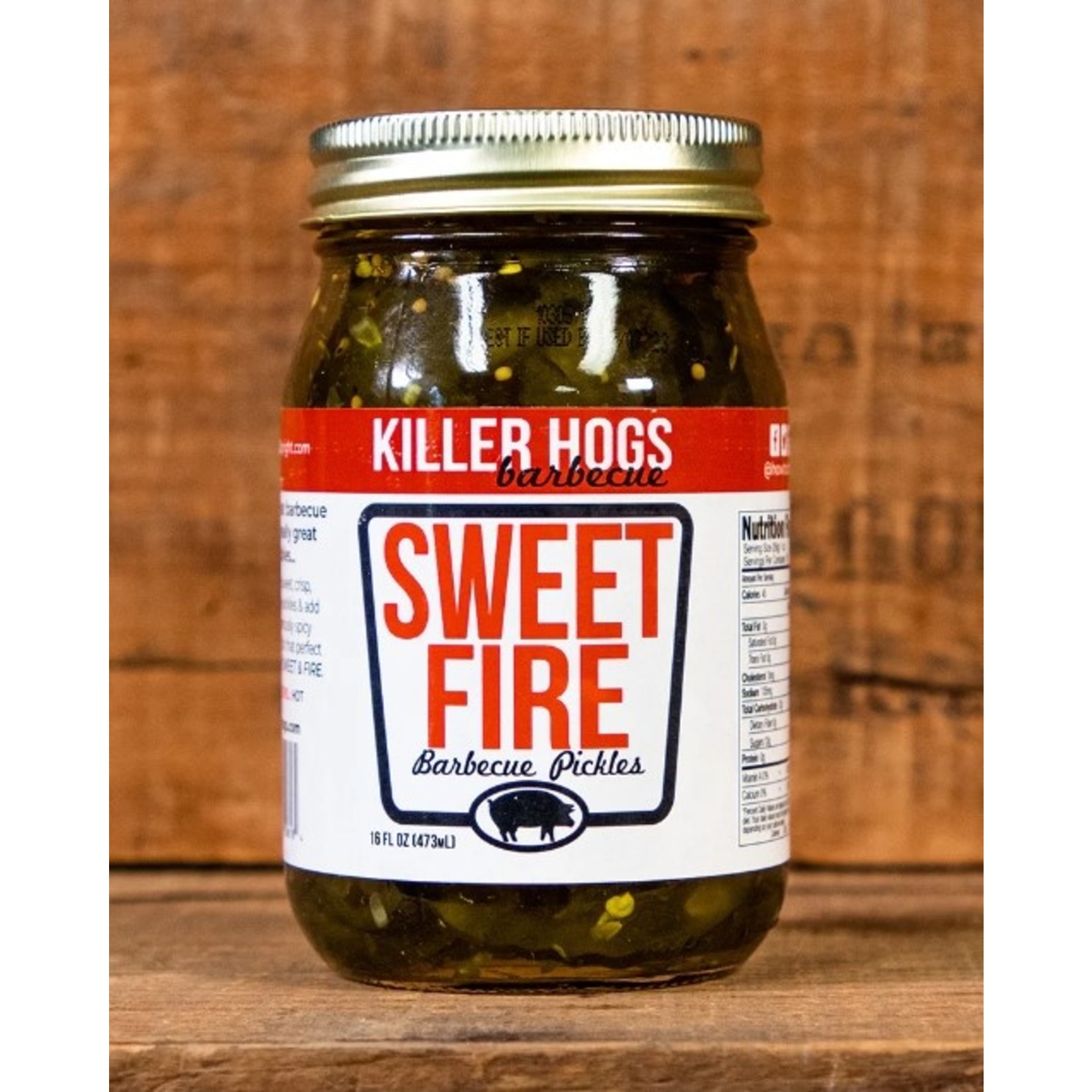 Killer Hogs Barbecue Killer Hogs Sweet Fire BBQ Pickles