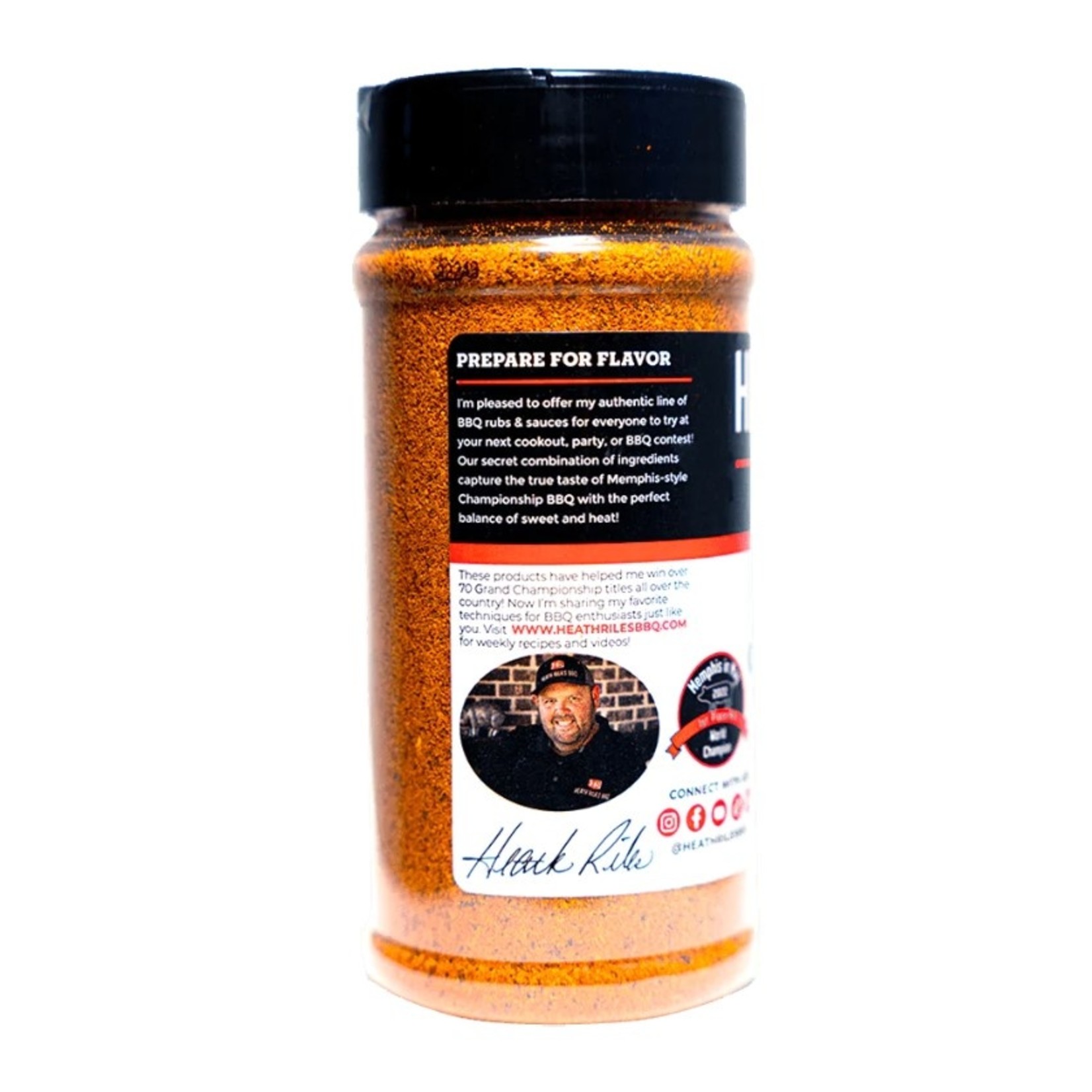 Heath Riles Heath Riles Competition BBQ Rub 10.2oz.