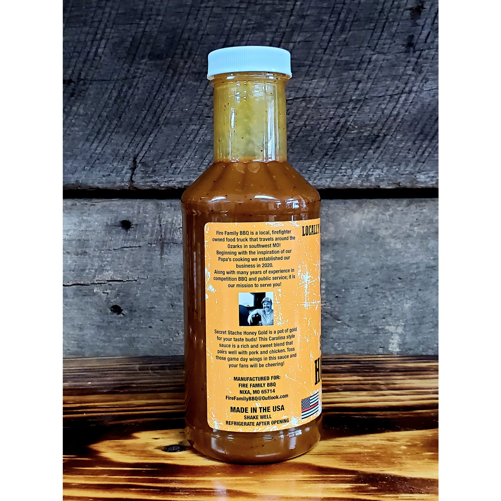 Secret Stache Secret Stache Honey Gold 18oz.