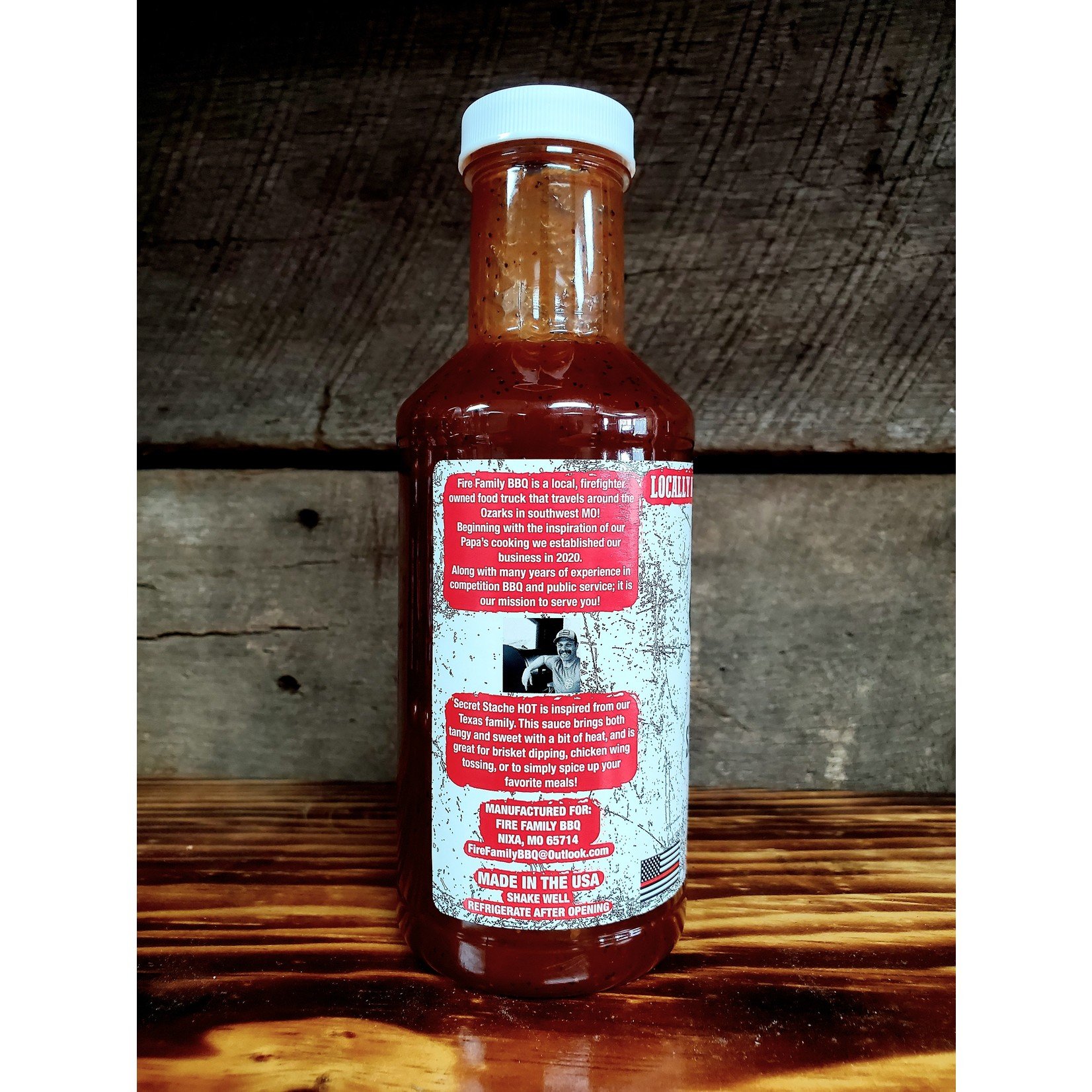 Secret Stache Secret Stache Hot Sauce 18oz.