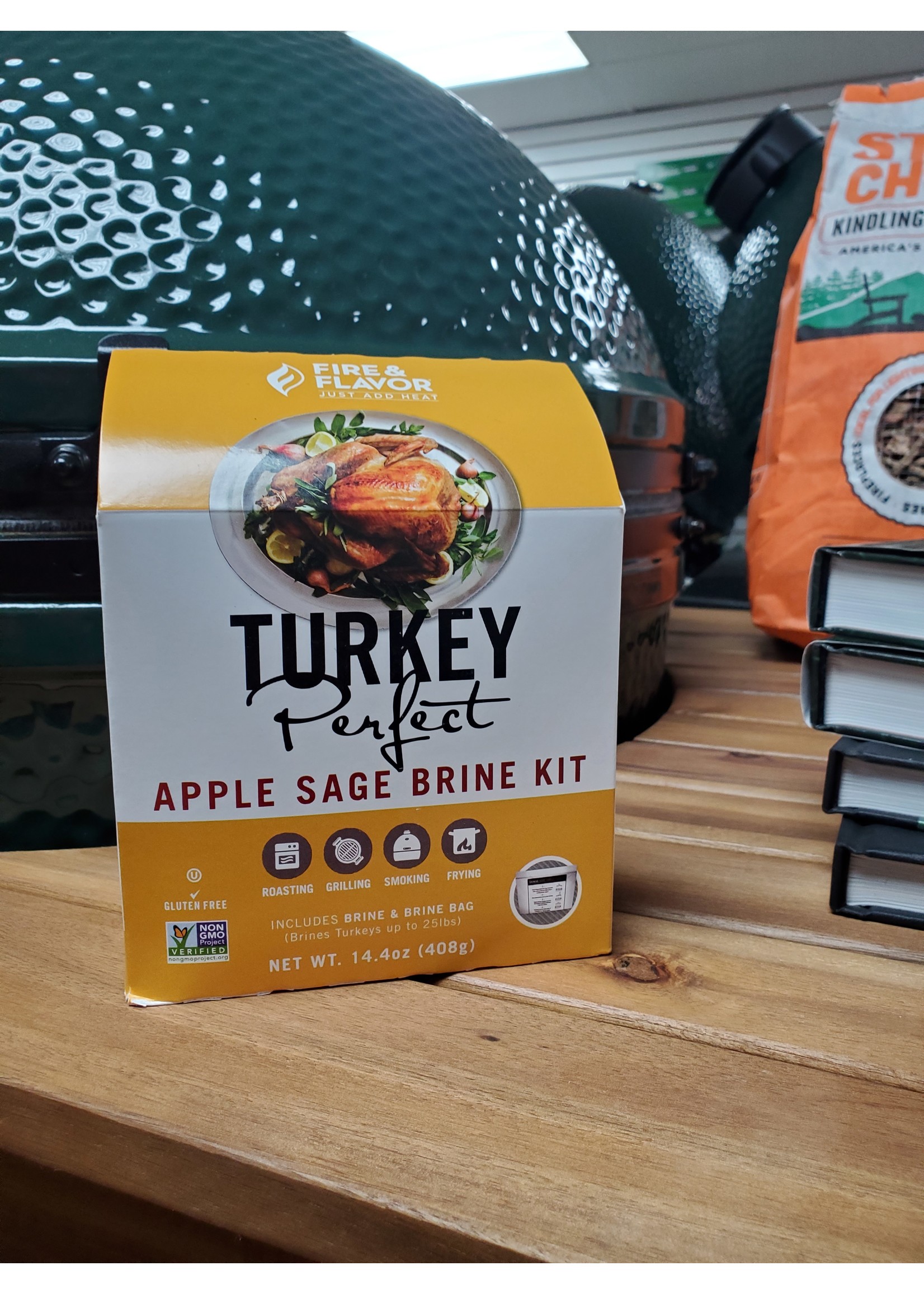 Fire & Flavor Turkey Perfect Apple Sage Brine Kit - The Grill Guys