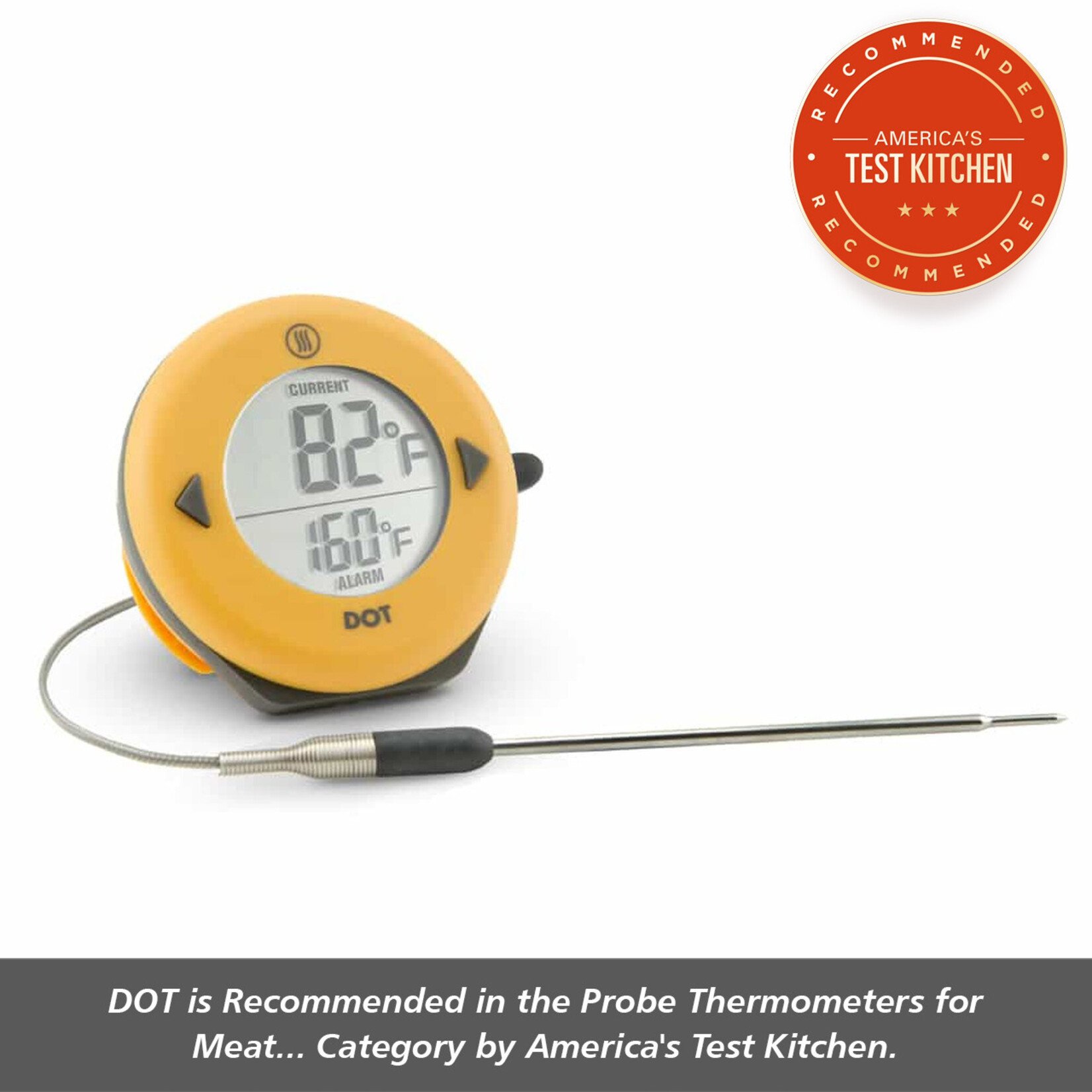 Thermoworks DOT Simple Alarm Thermometer