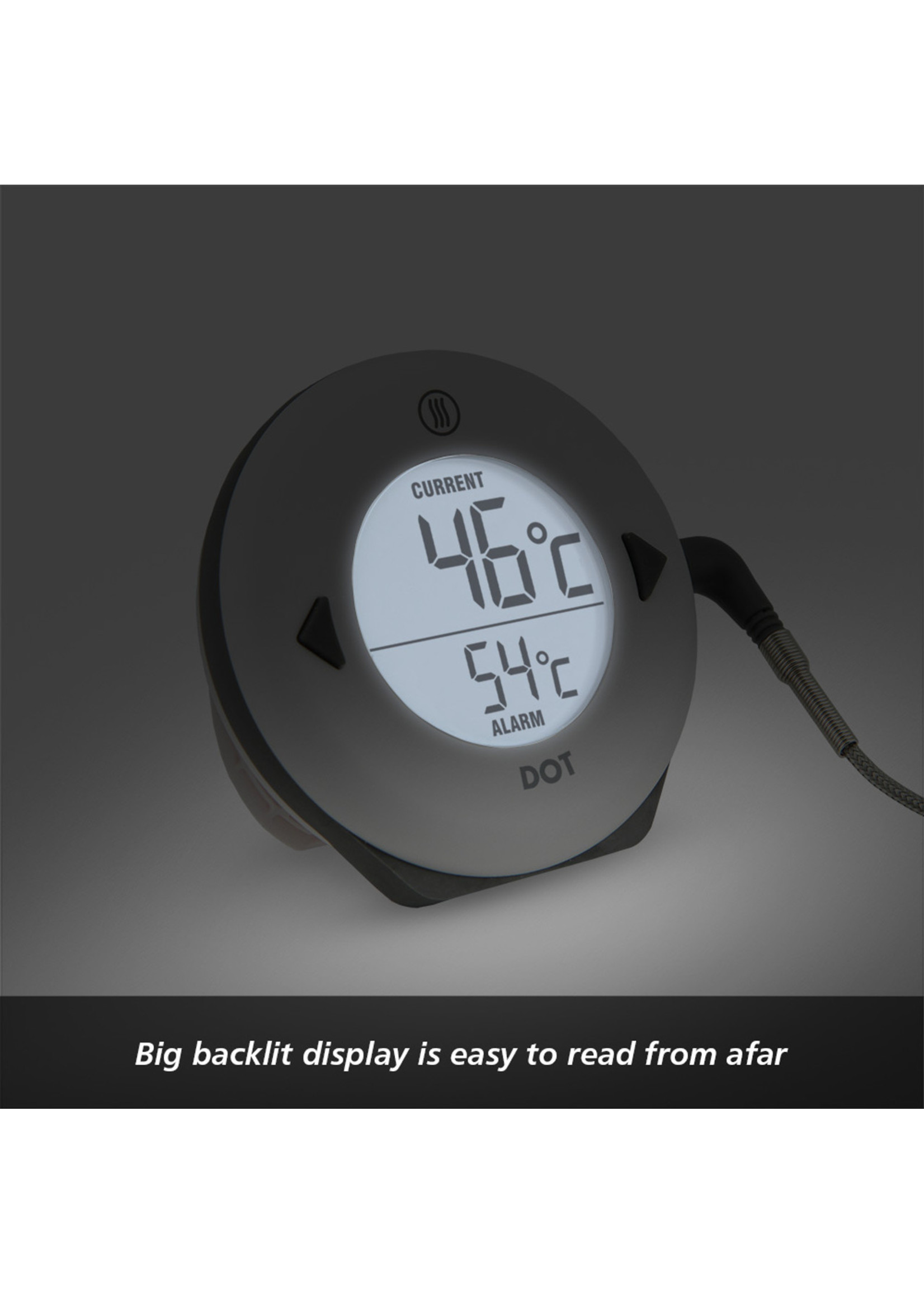 DOT Simple Alarm Thermometer The Grill Guys