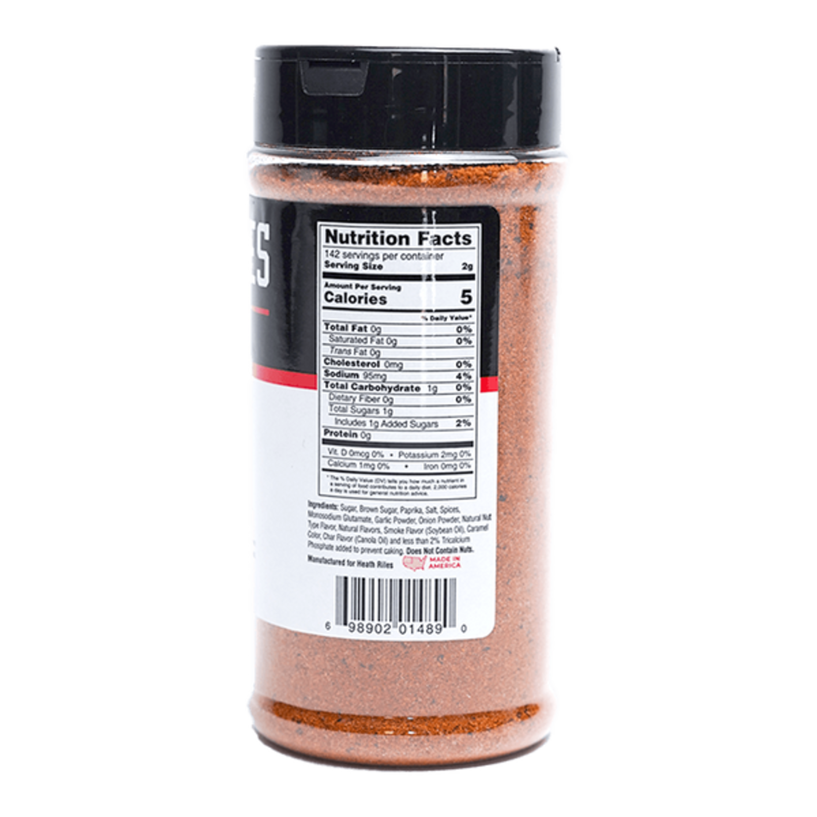 Heath Riles Heath Riles Peach Rub 10oz.