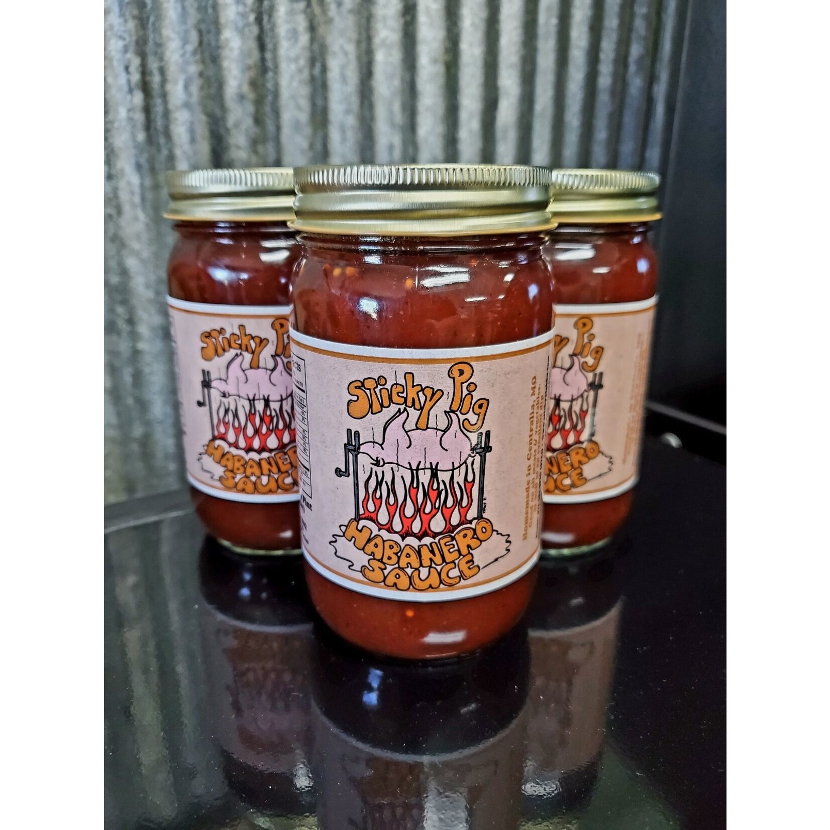 Sticky Pig Sticky Pig Habenaro Sauce - Pint