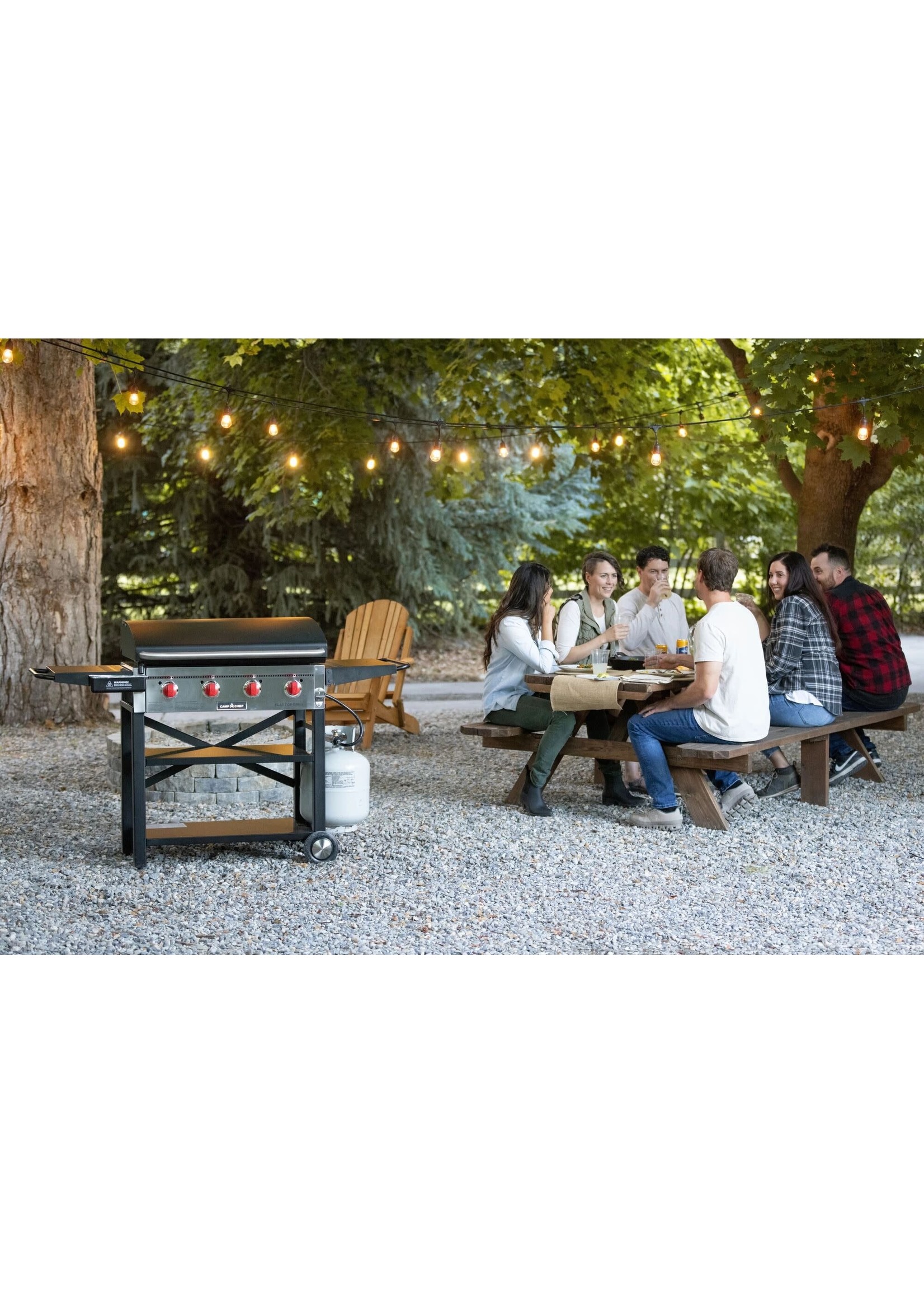 Camp Chef 4 Burner Flat Top Grill Griddle w/ Lid The Grill Guys