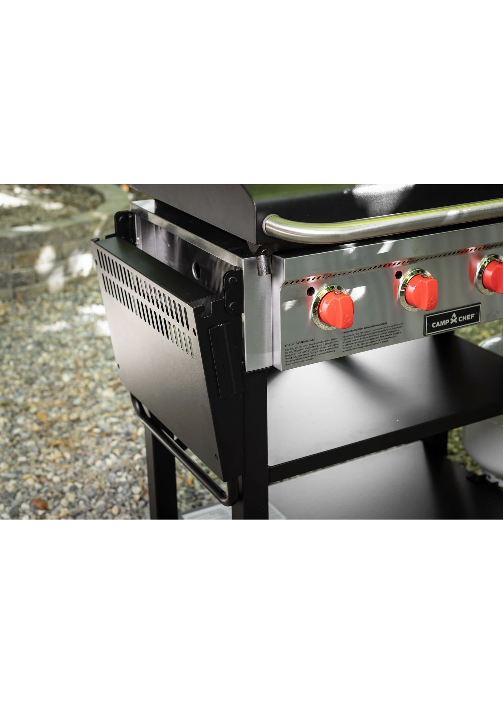 Camp Chef 4 Burner Flat Top Grill Griddle w/ Lid The Grill Guys