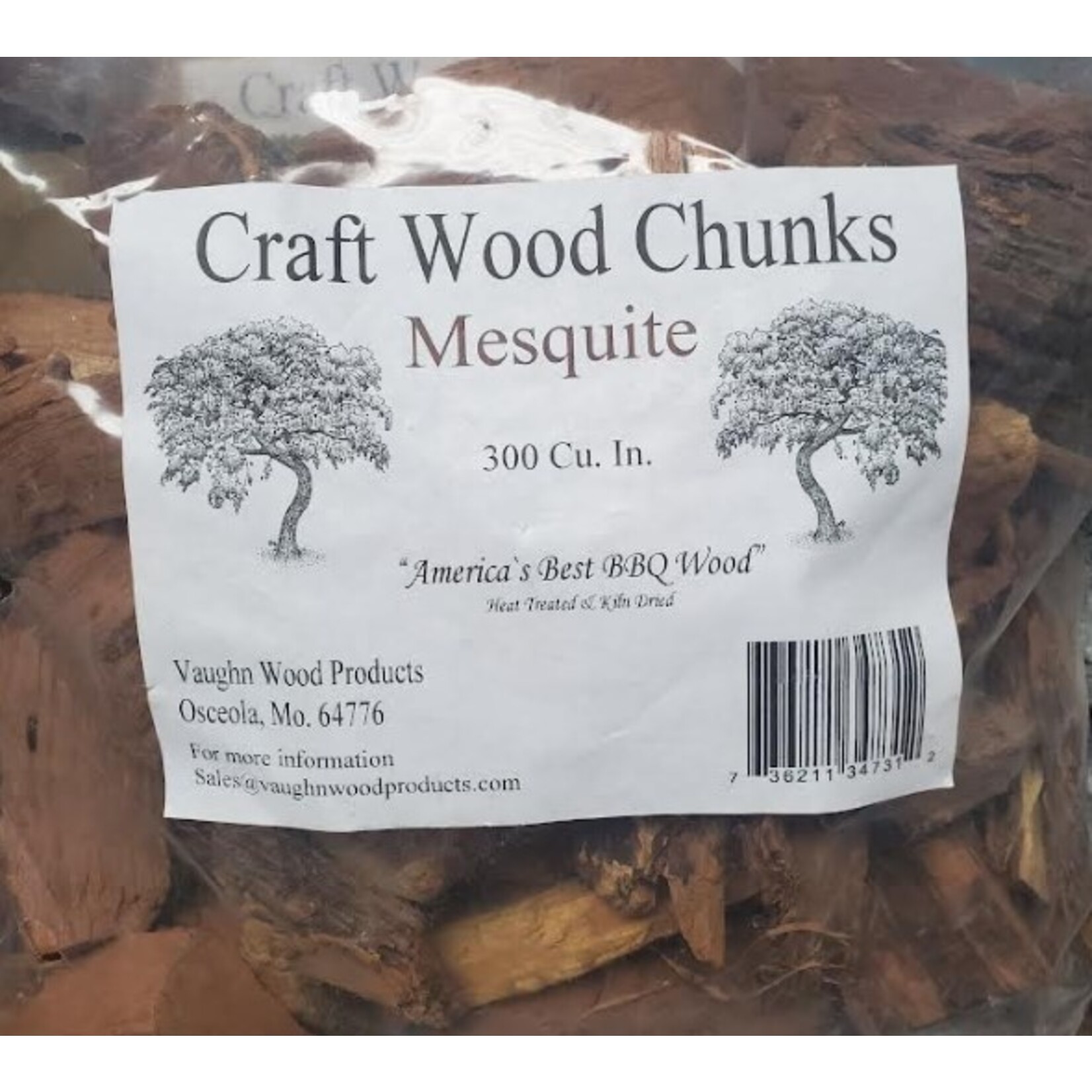 Peachy's Peachy's Chunks -  Mesquite (300cu.in.)