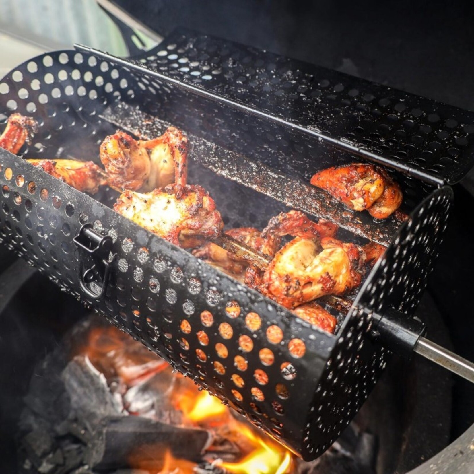Big Green Egg BGE Rotisserie Tumbler