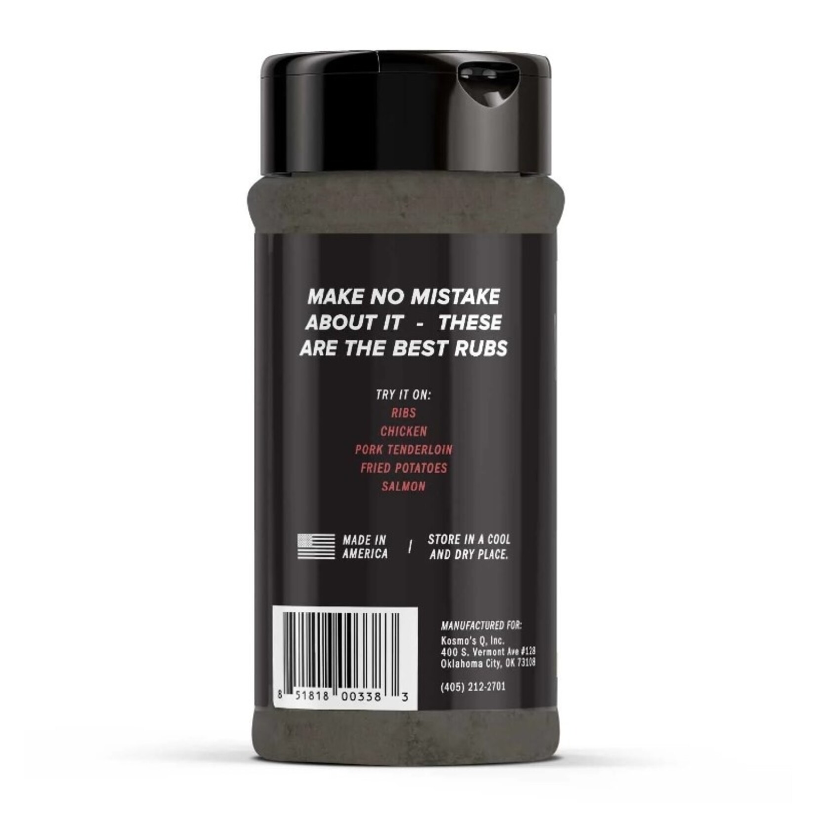 Kosmos Q Kosmos Q The Best Prime Steak Rub 14.4oz