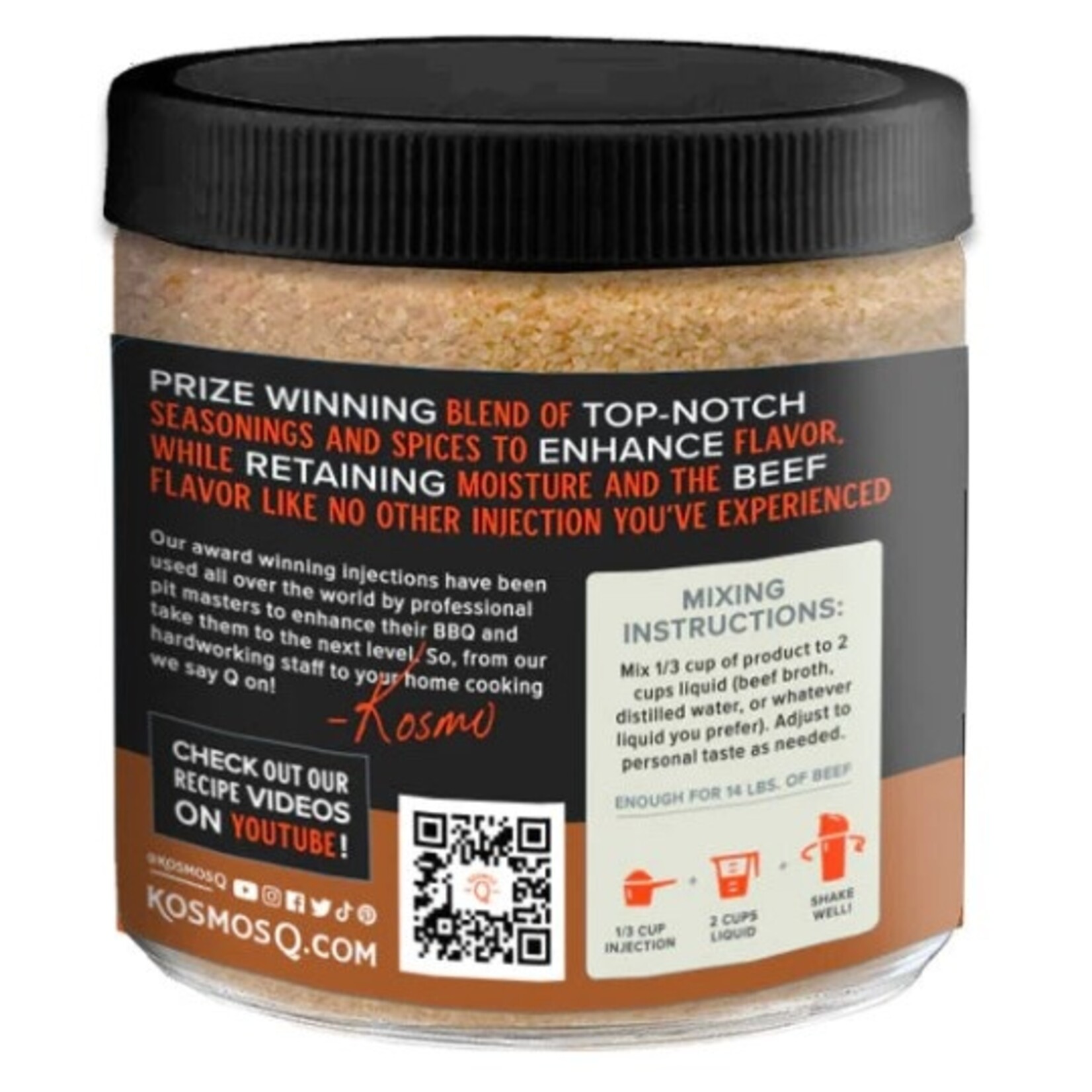 Kosmos Q Kosmos Q Reserve Blend Brisket Injection 16oz
