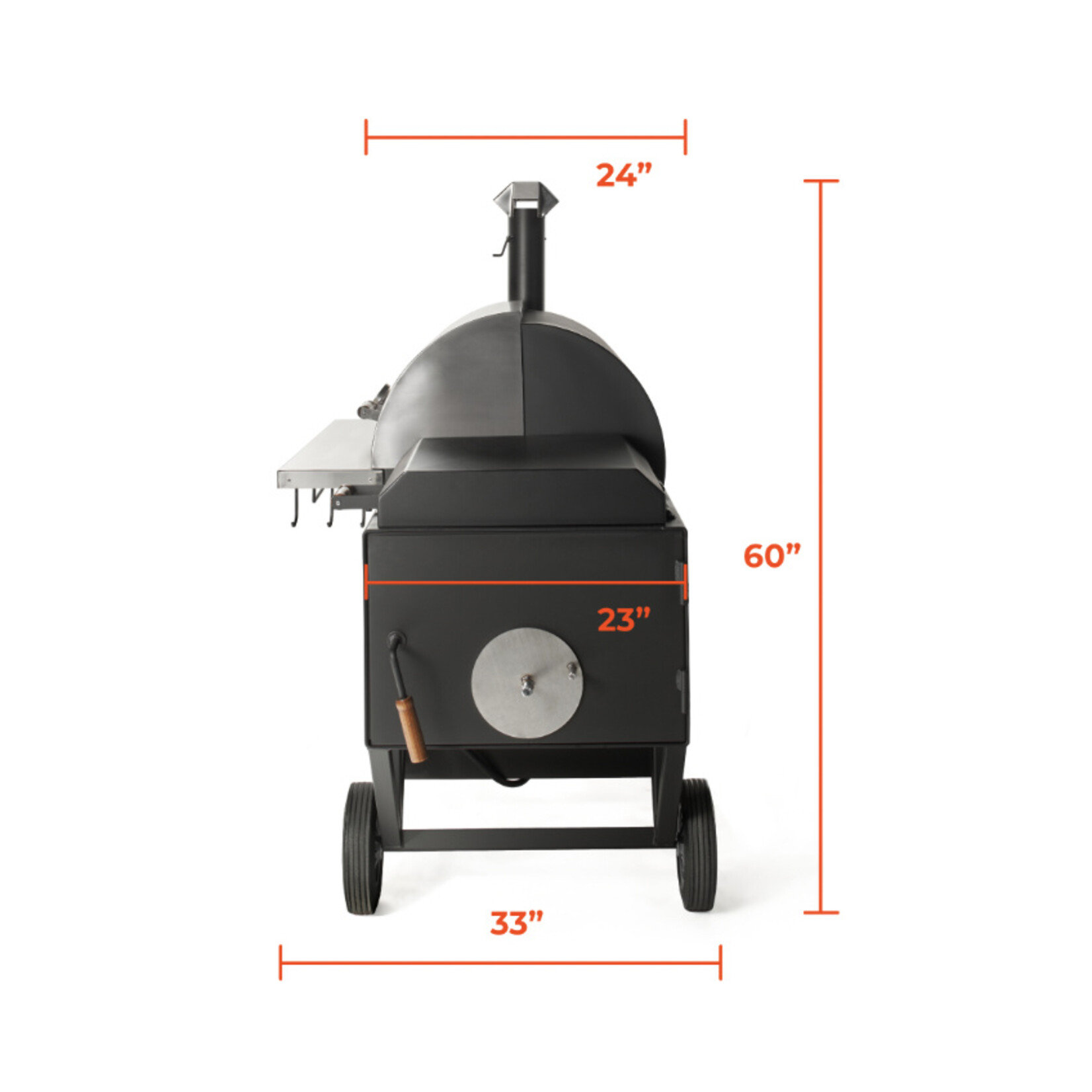 Pitts & Spitts Pitts & Spitts Ultimate Smoker Pit 24x36"