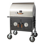Pitts & Spitts Pitts & Spitts Charcoal Roll Top Grill