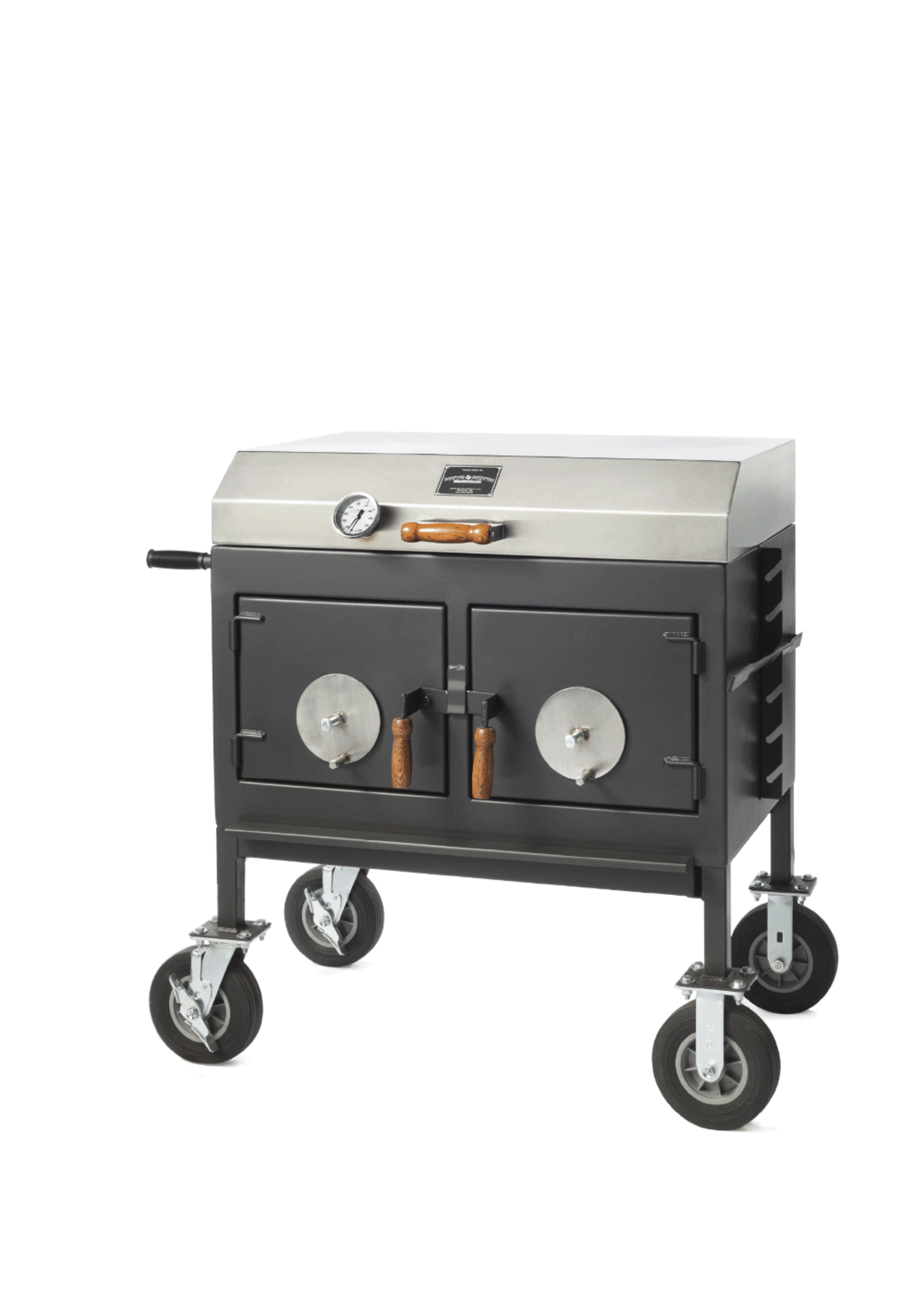 Pitts & Spitts Pitts & Spitts Charcoal Flat Top Grill