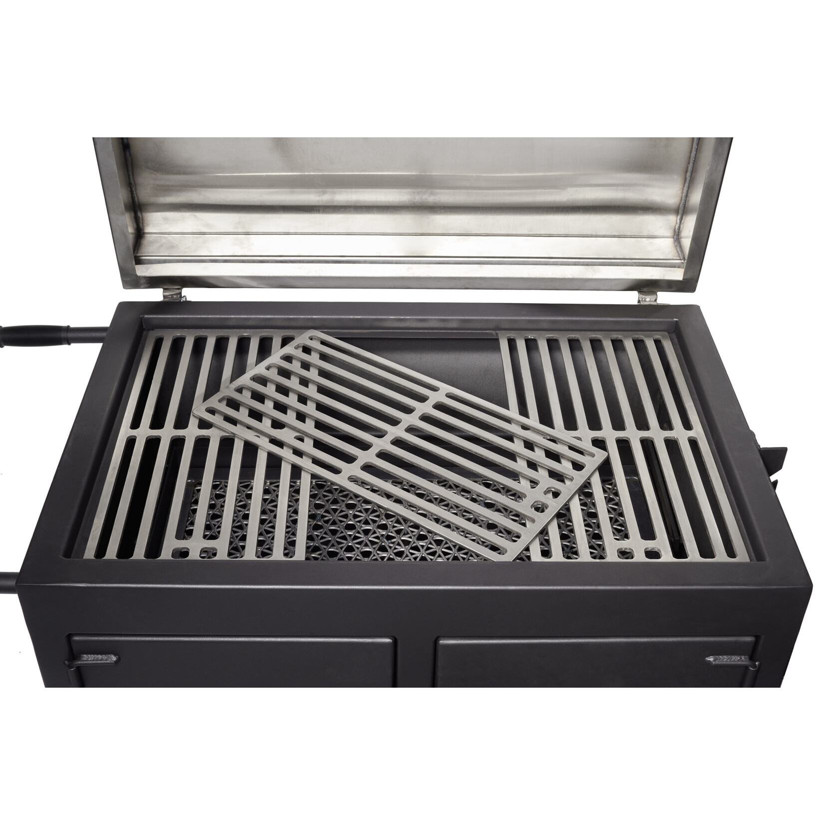 Pitts & Spitts Pitts & Spitts Charcoal Flat Top Grill - 24x36in