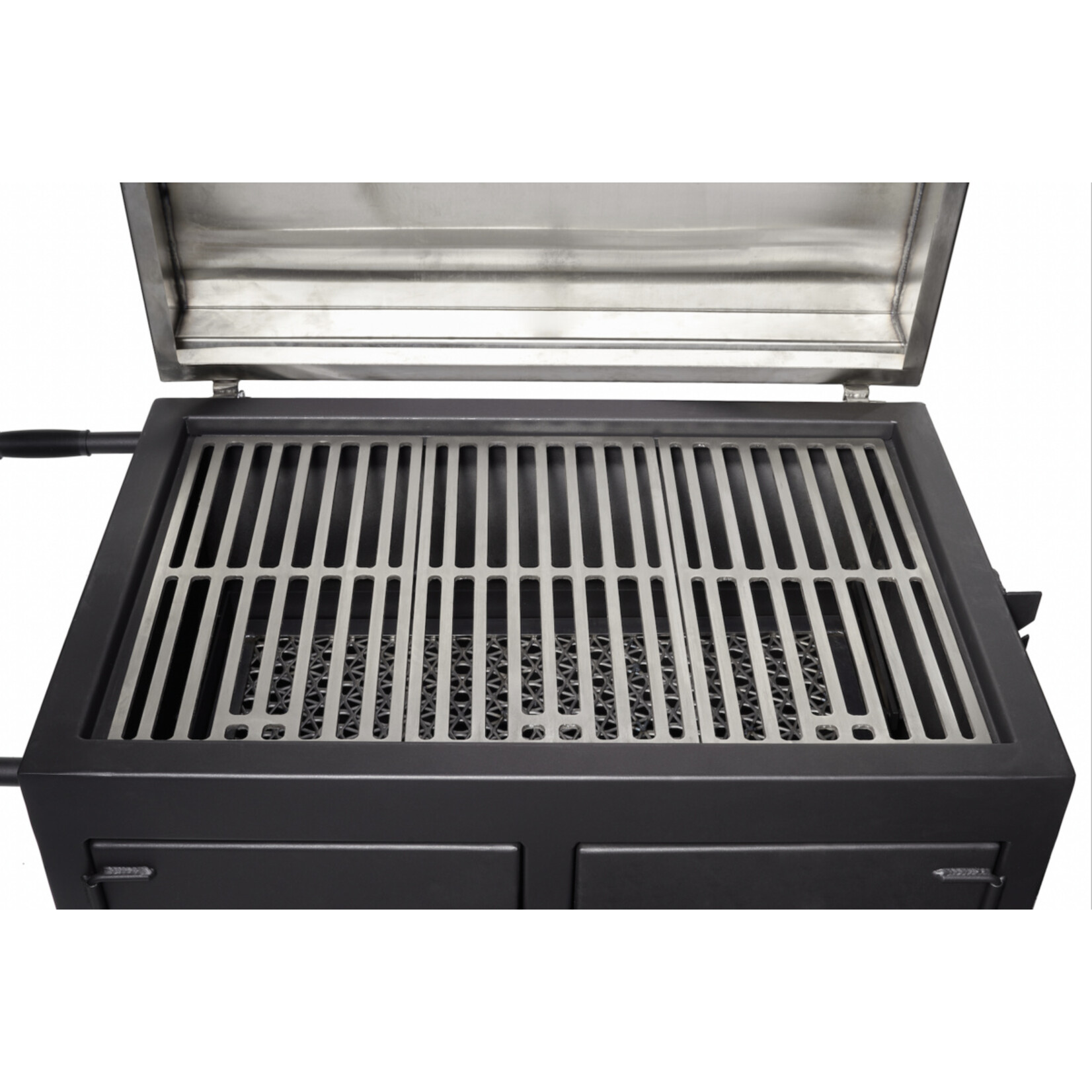 Pitts & Spitts Pitts & Spitts Charcoal Flat Top Grill - 24x36in