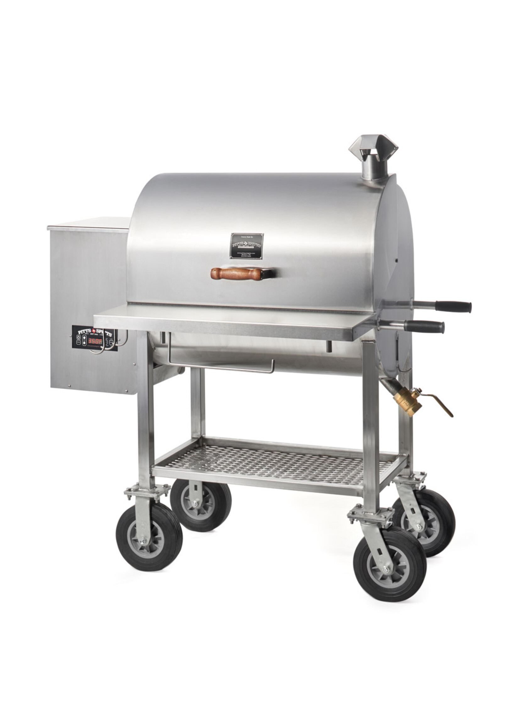 Pitts & Spitts Pitts & Spitts Maverick 850 Pellet Grill - Stainless