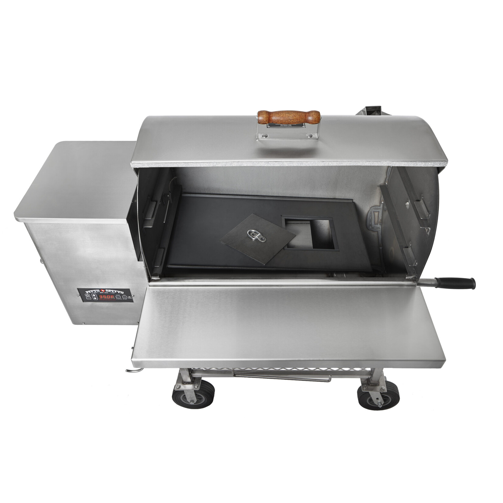 Pitts & Spitts Pitts & Spitts Maverick 850 Pellet Grill - Stainless
