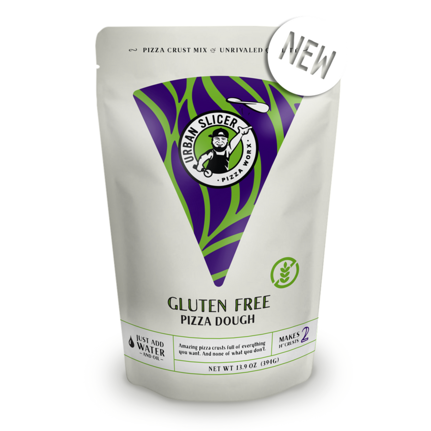 Urban Slicer Pizza Worx Urban Slicer Gluten Free Pizza Dough