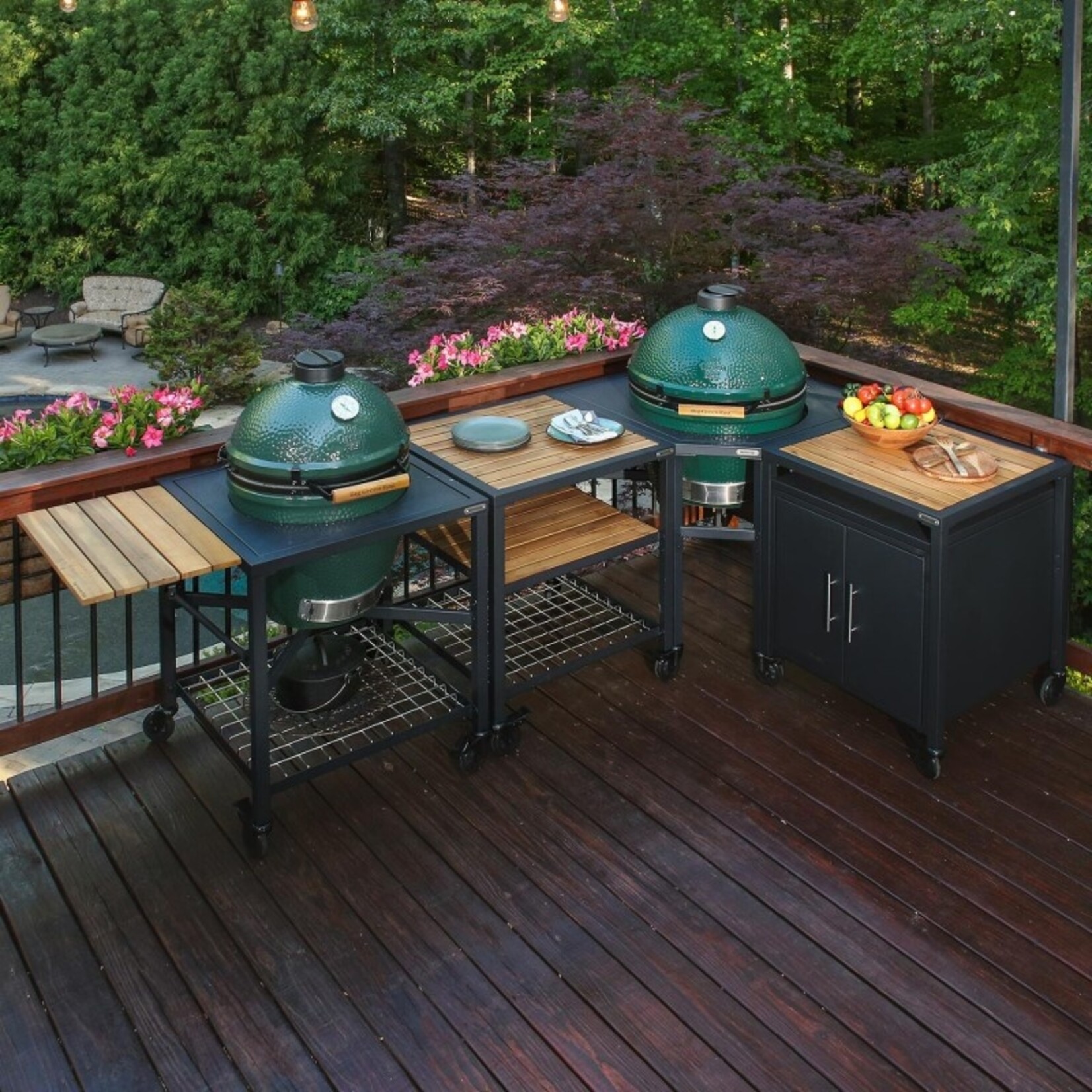Big Green Egg BGE Modular Nest, Corner - XL