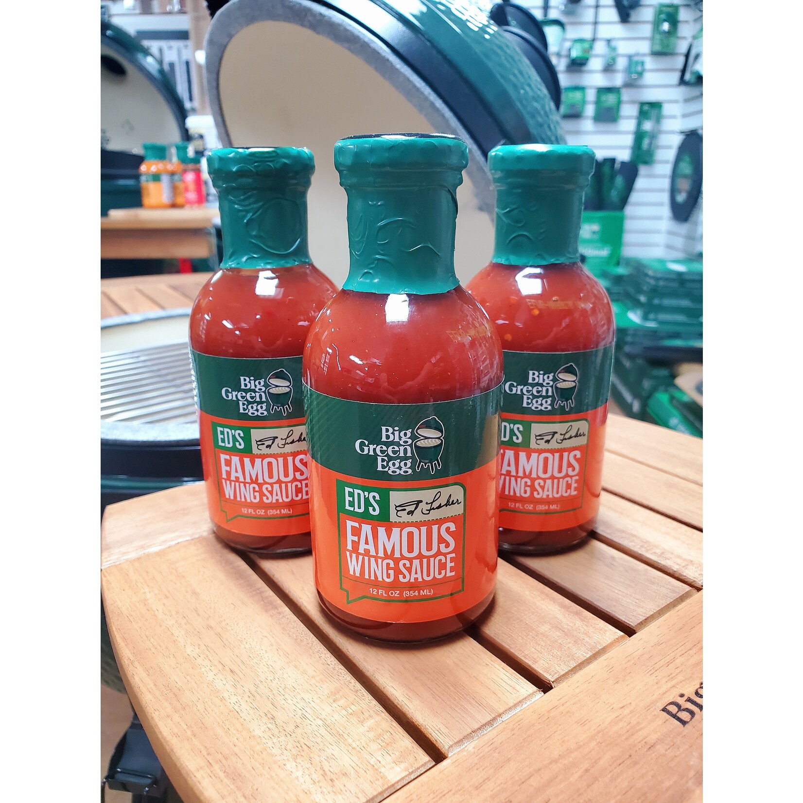 Big Green Egg BGE Ed Fisher's Famous Wing Sauce 12oz.