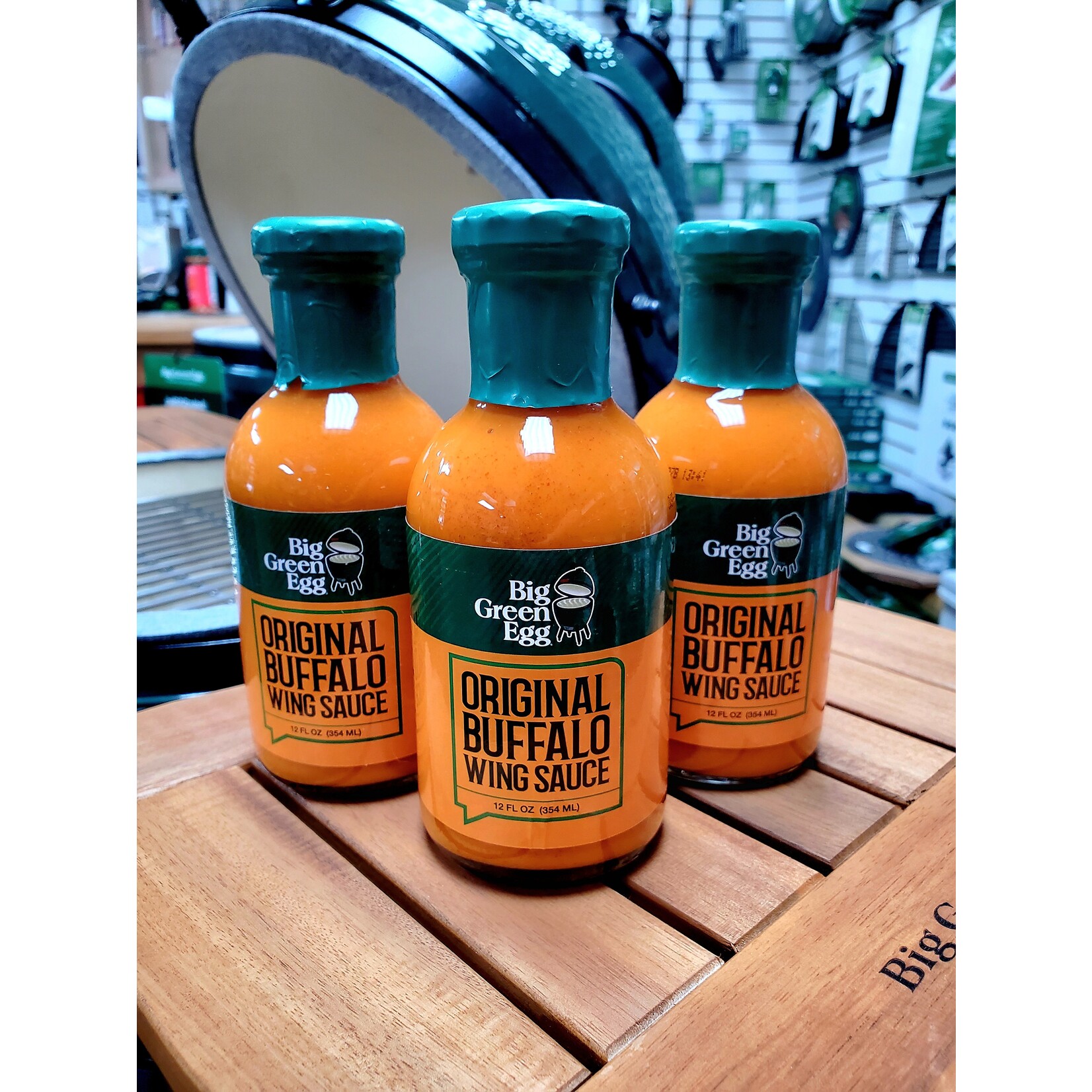 Big Green Egg BGE Original Buffalo Wing Sauce 12oz.