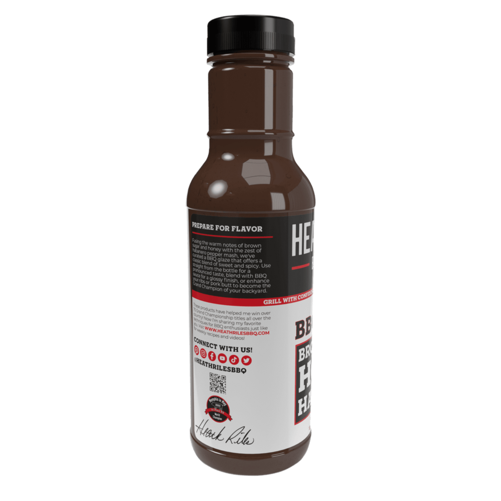 Heath Riles Heath Riles Brown Sugar Honey Habanero Glaze 12oz.