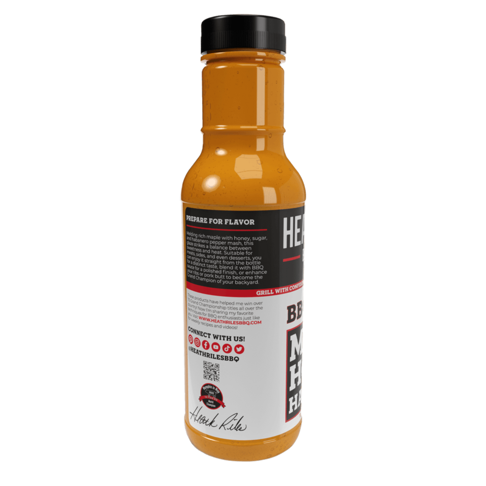 Heath Riles Heath Riles Maple Honey Habanero Glaze 12oz.