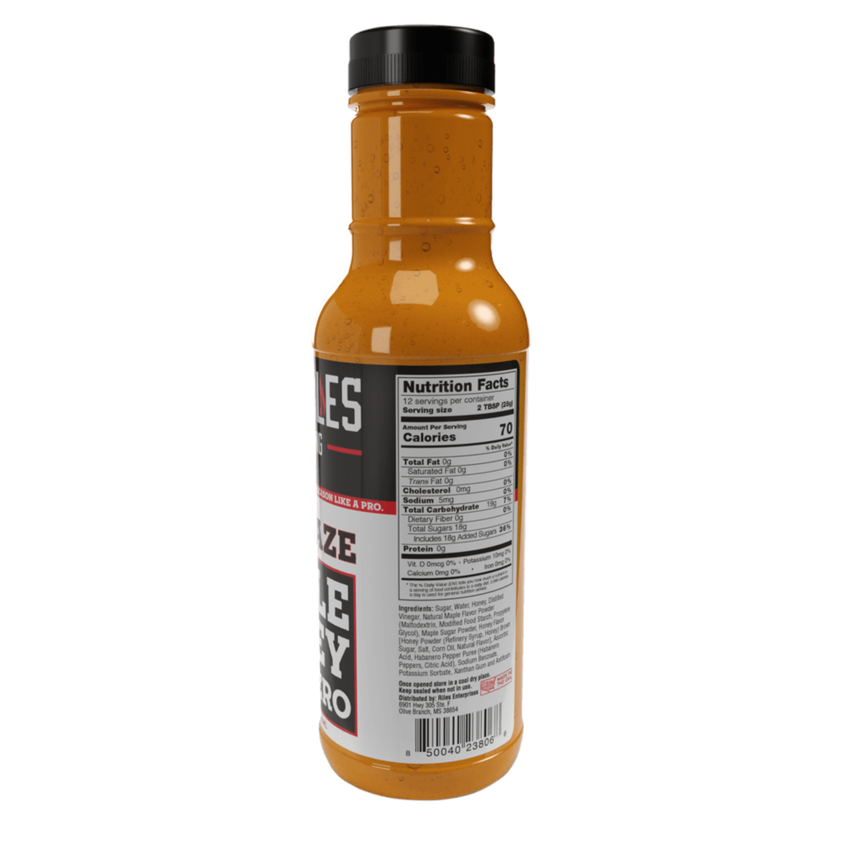 Heath Riles Heath Riles Maple Honey Habanero Glaze 12oz.