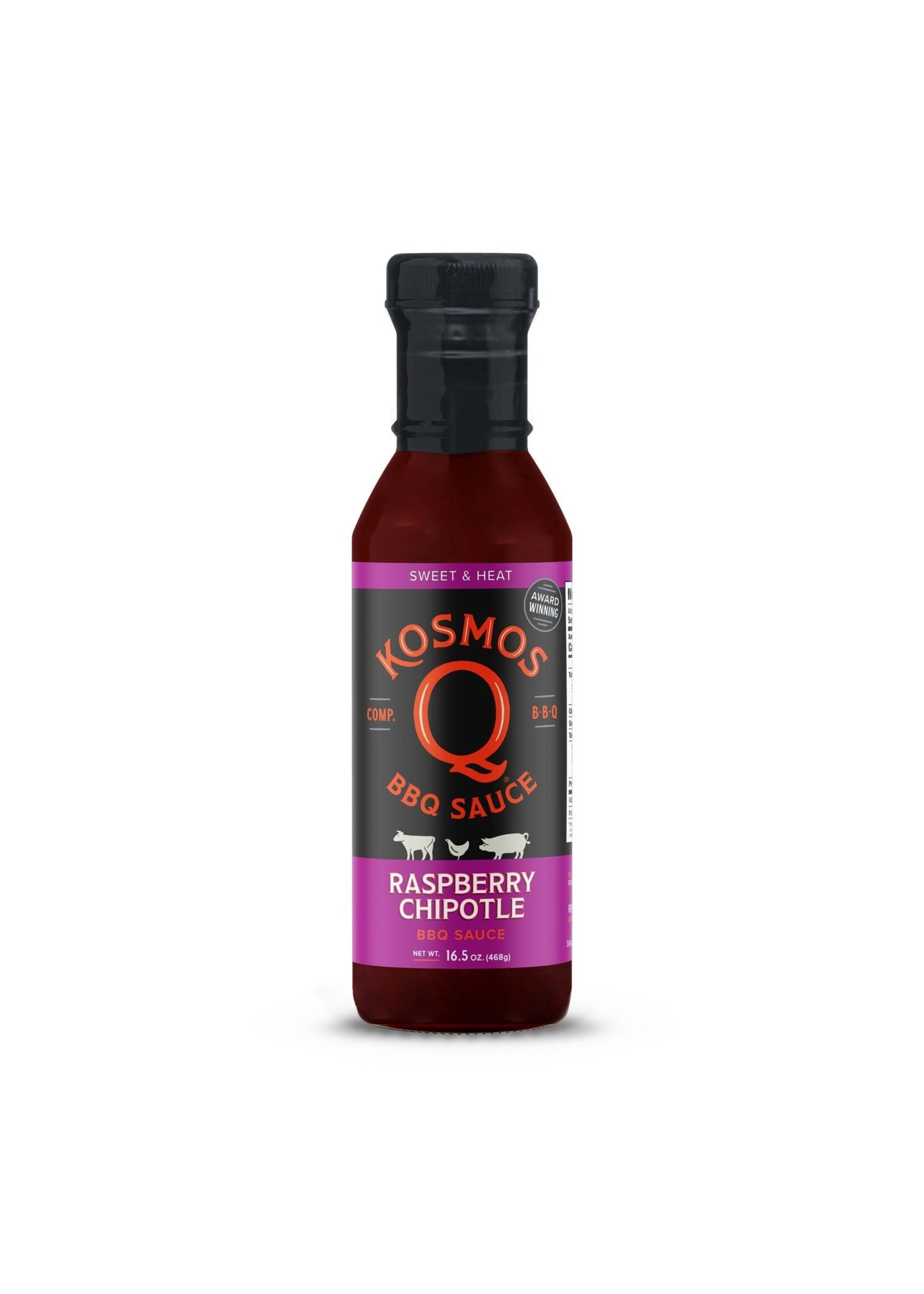 Kosmos Q Kosmos Q Raspberry Chipotle BBQ Sauce 16.5oz