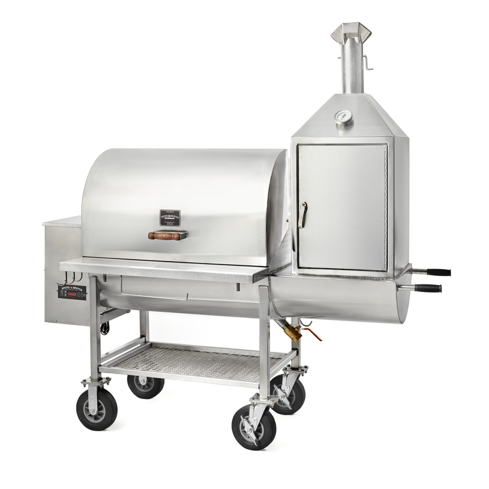 Pitts & Spitts Pitts & Spitts Maverick 2000 Upright Pellet Grill - Stainless