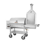 Pitts & Spitts Pitts & Spitts Maverick 1250 Upright Pellet Grill - Stainless