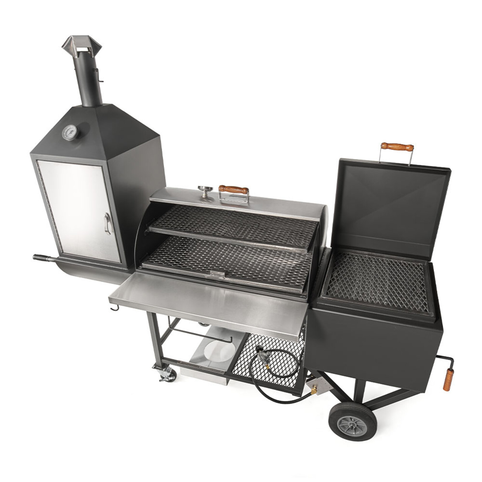 Pitts & Spitts Pitts & Spitts Ultimate Upright Smoker Pit 24"x48"