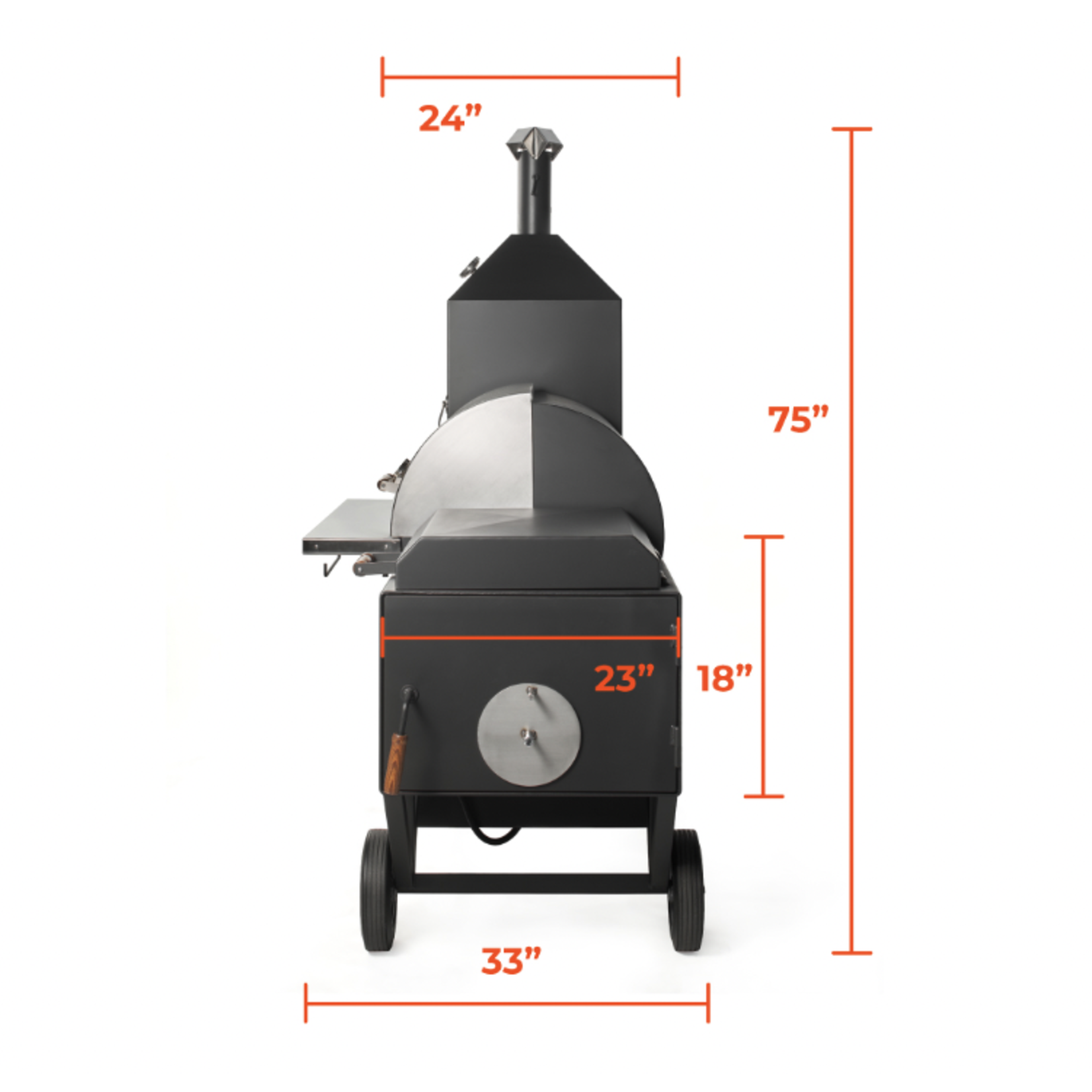 Pitts & Spitts Pitts & Spitts Ultimate Upright Smoker Pit 24"x36"
