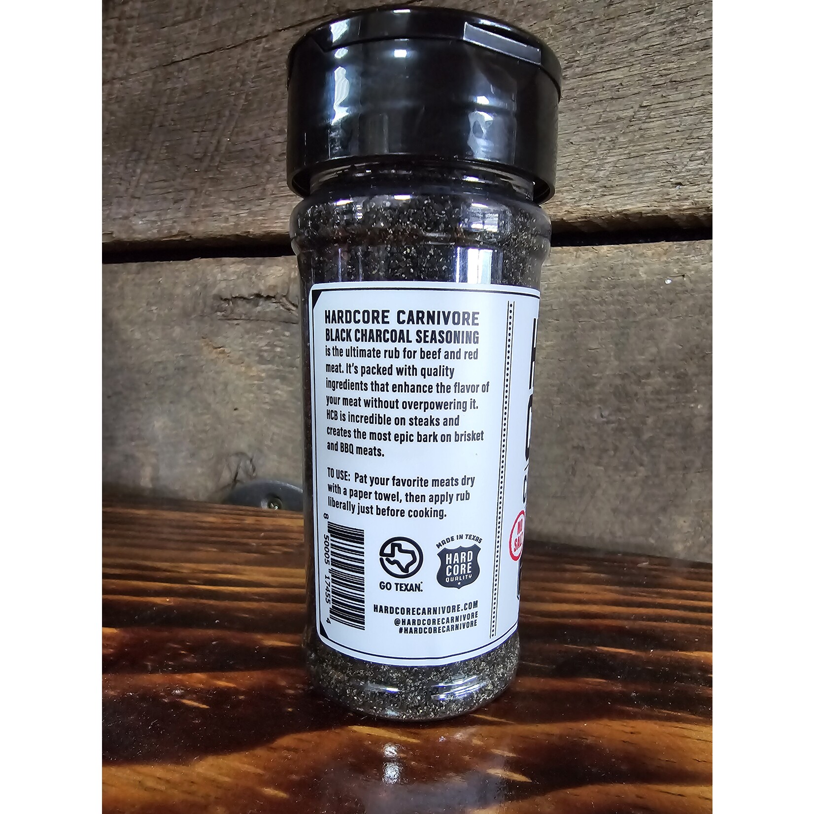 Hardcore Carnivore Hardcore Carnivore Black - No Salt 5.5oz