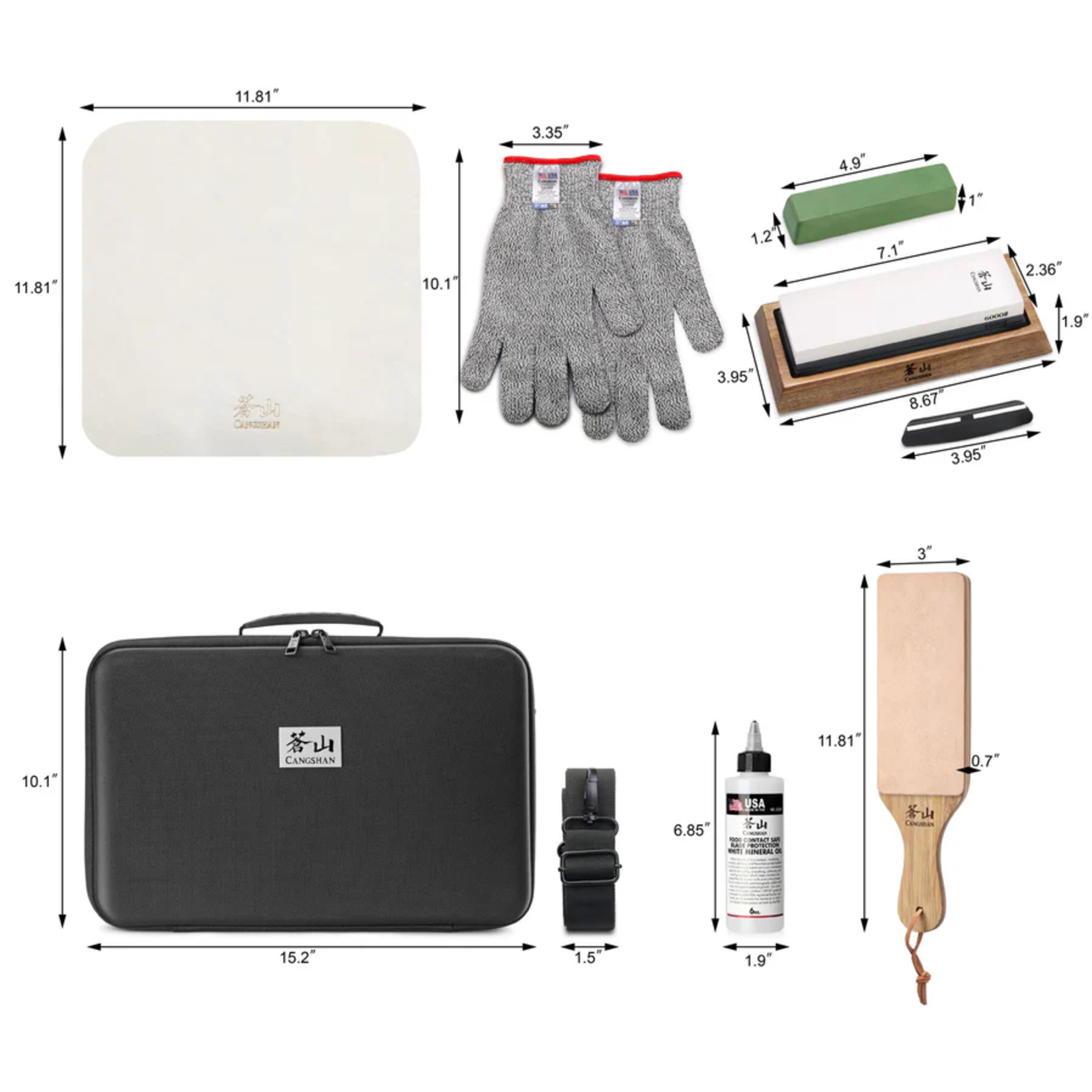 Cangshan Cangshan 7pc Knife Care Kit