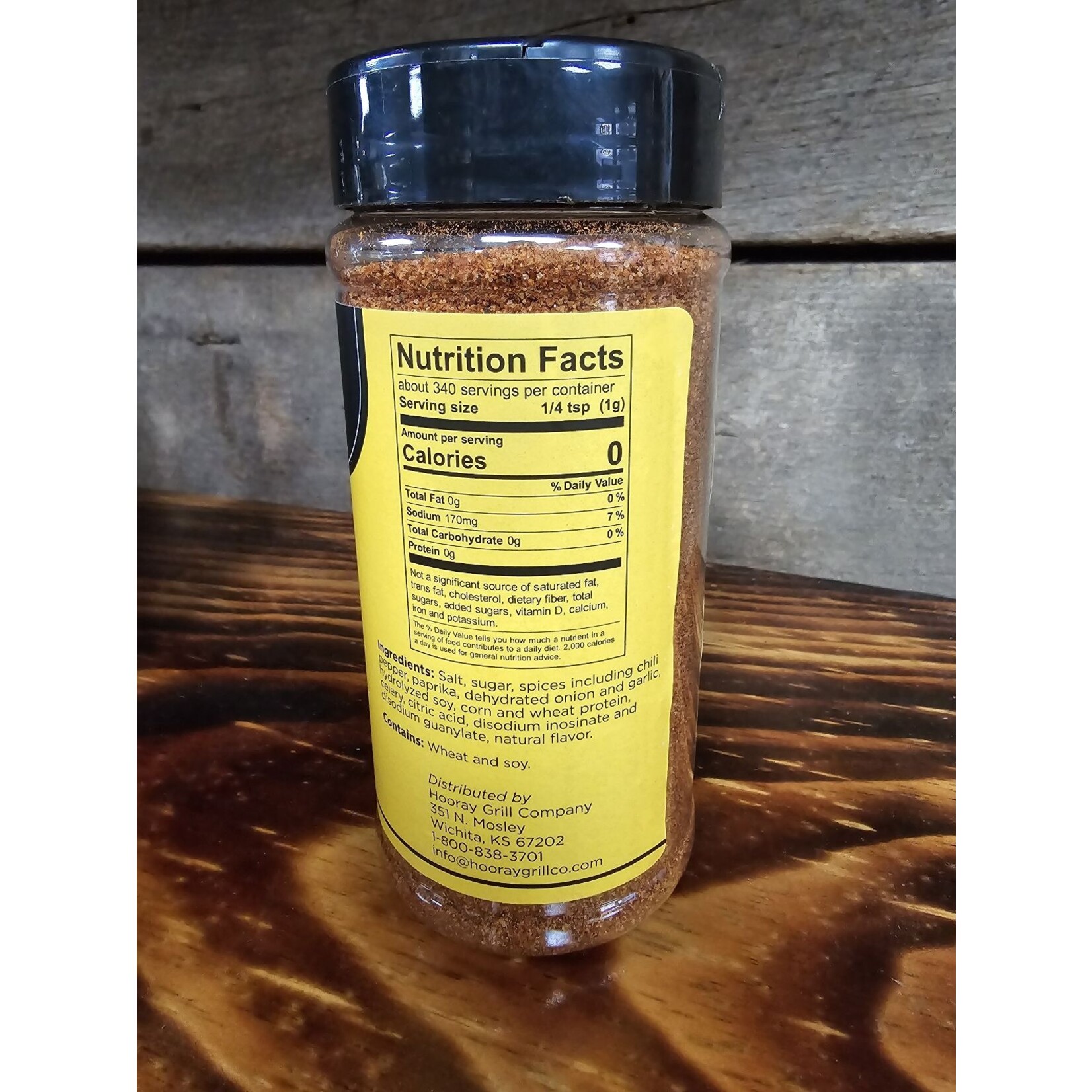 Hooray Hooray Chicken & Pork Seasoning 12oz