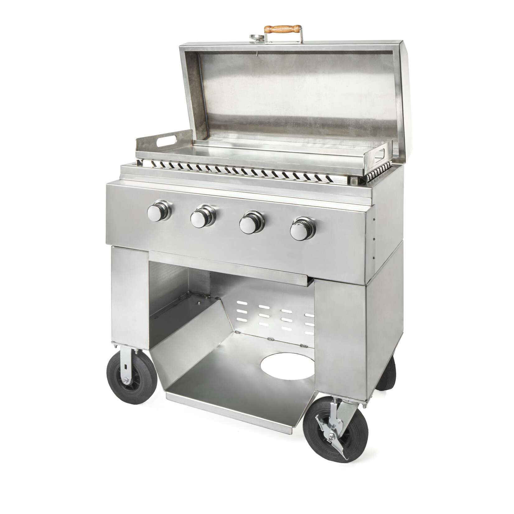 Pitts & Spitts Pitts & Spitts 4 Burner Griddle - Stainless