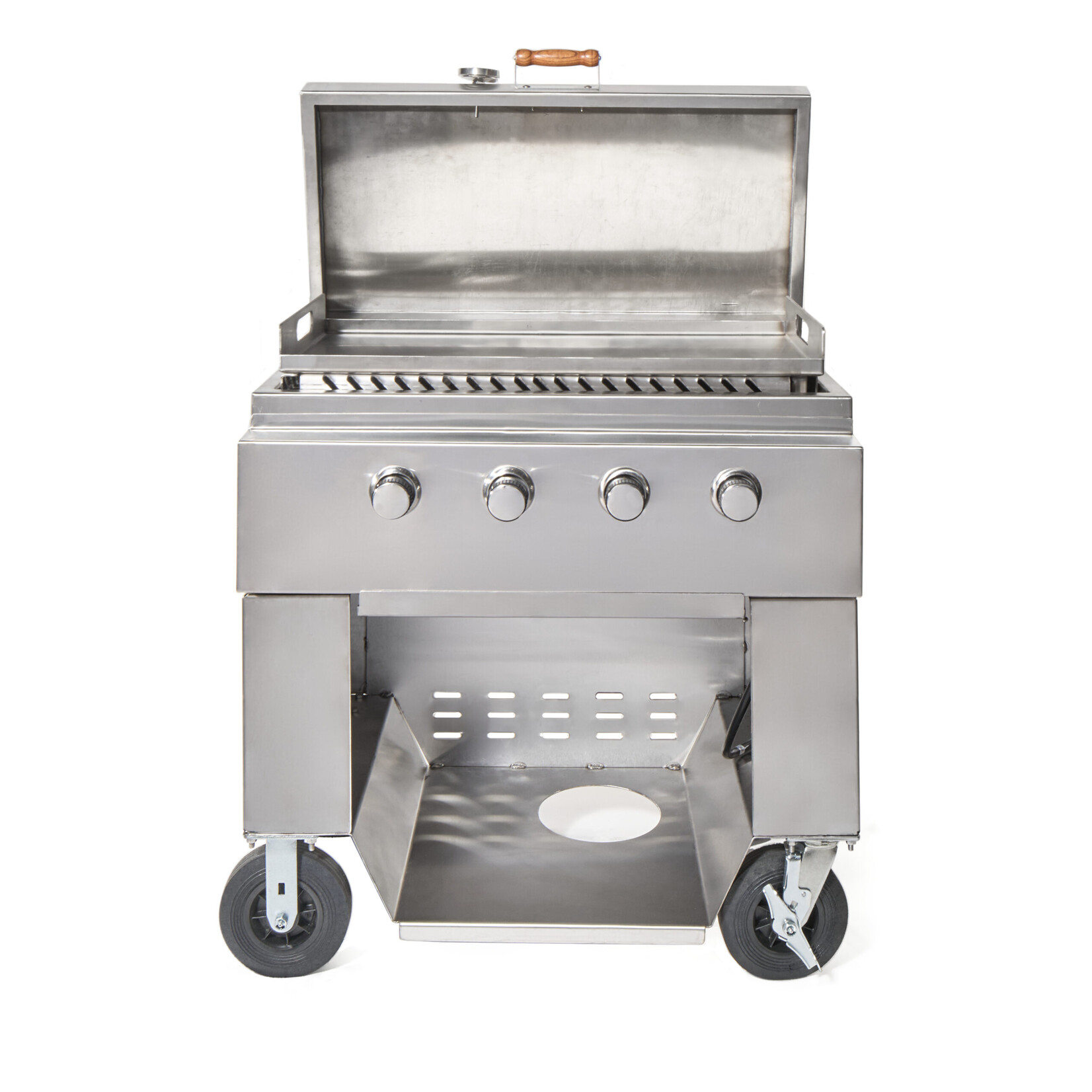 Pitts & Spitts Pitts & Spitts 4 Burner Griddle - Stainless