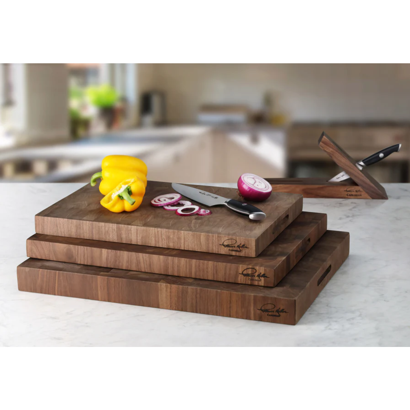 Cangshan Thomas Keller Cutting Board, End Grain - Walnut