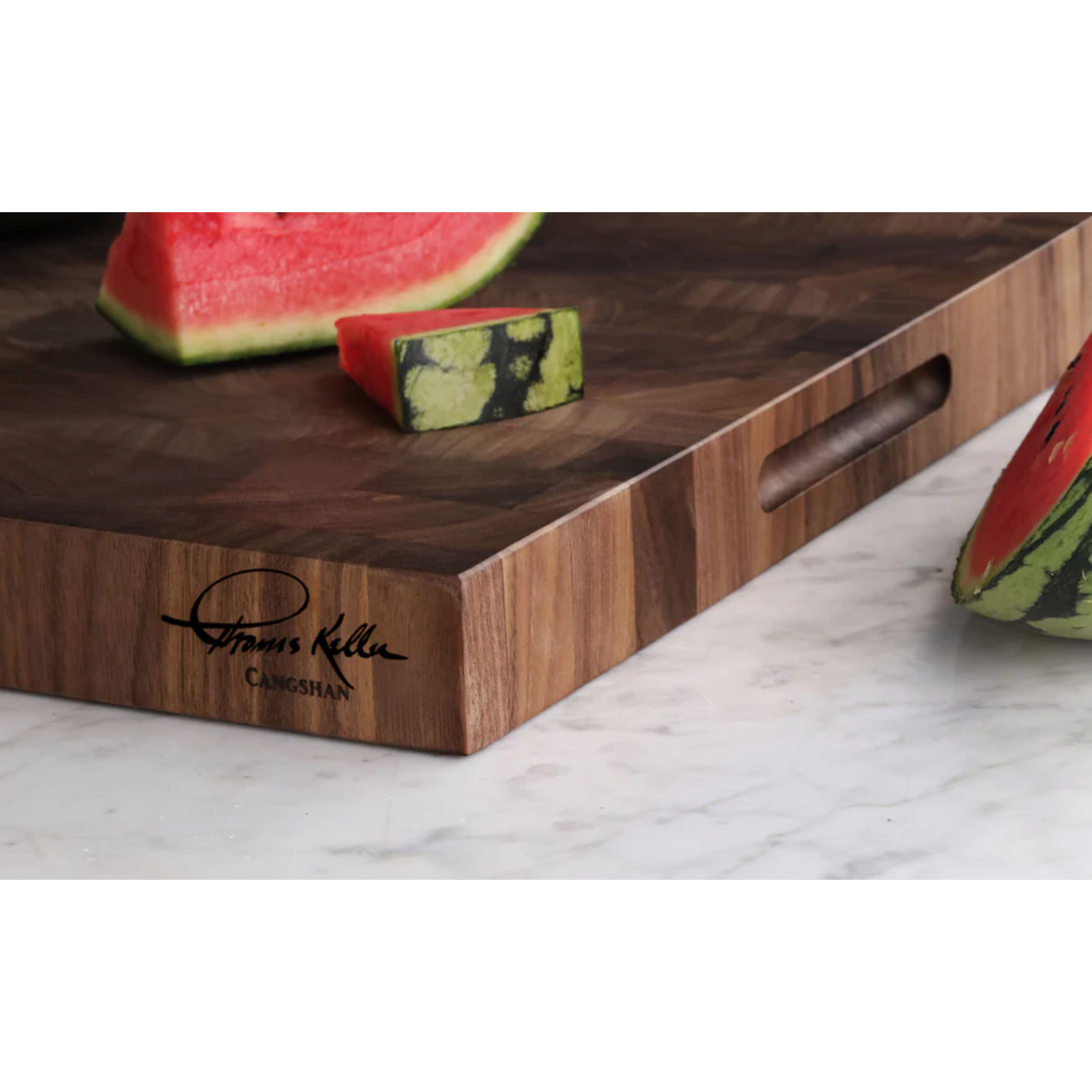 Cangshan Thomas Keller Cutting Board, End Grain - Walnut