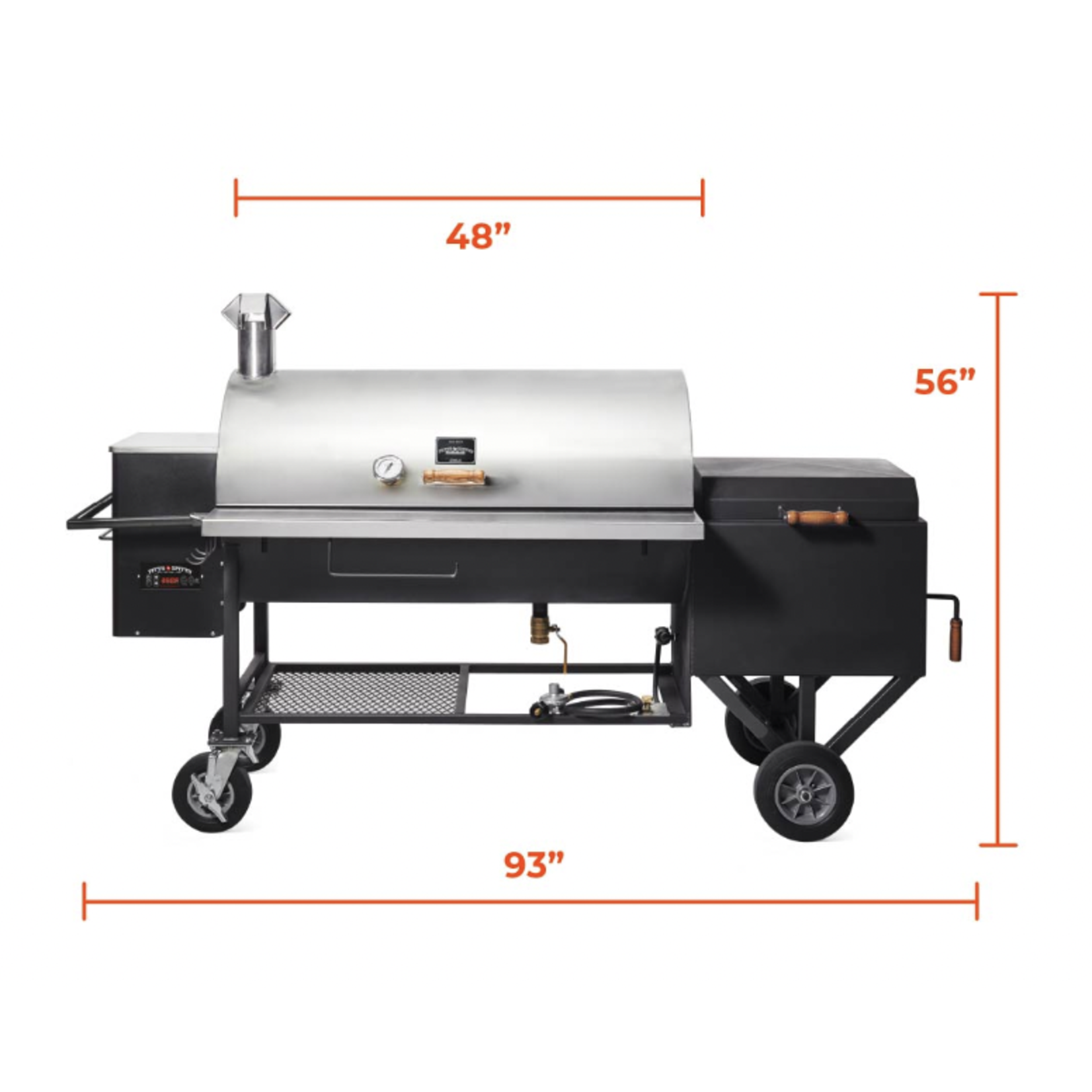 Pitts & Spitts Pitts & Spitts Hybrid Smoker