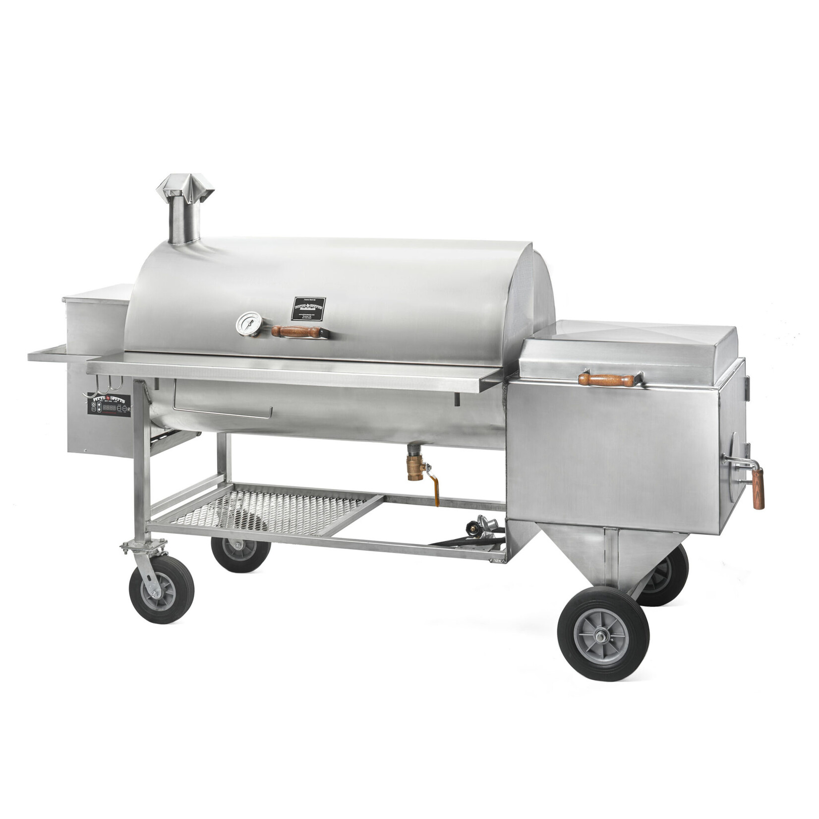 Pitts & Spitts Pitts & Spitts Hybrid Smoker - Stainless